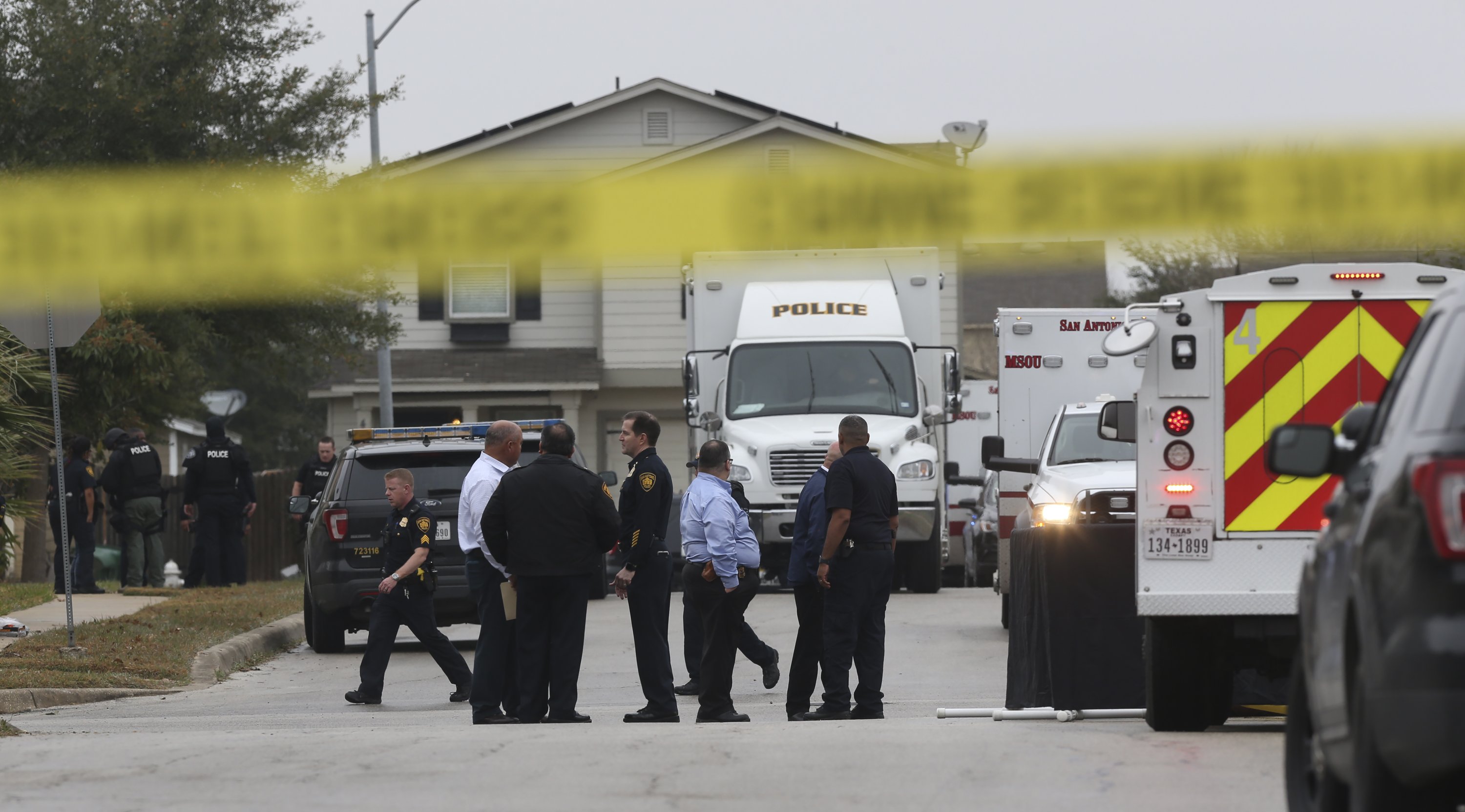 San Antonio standoff ends hours after man killed by police AP News