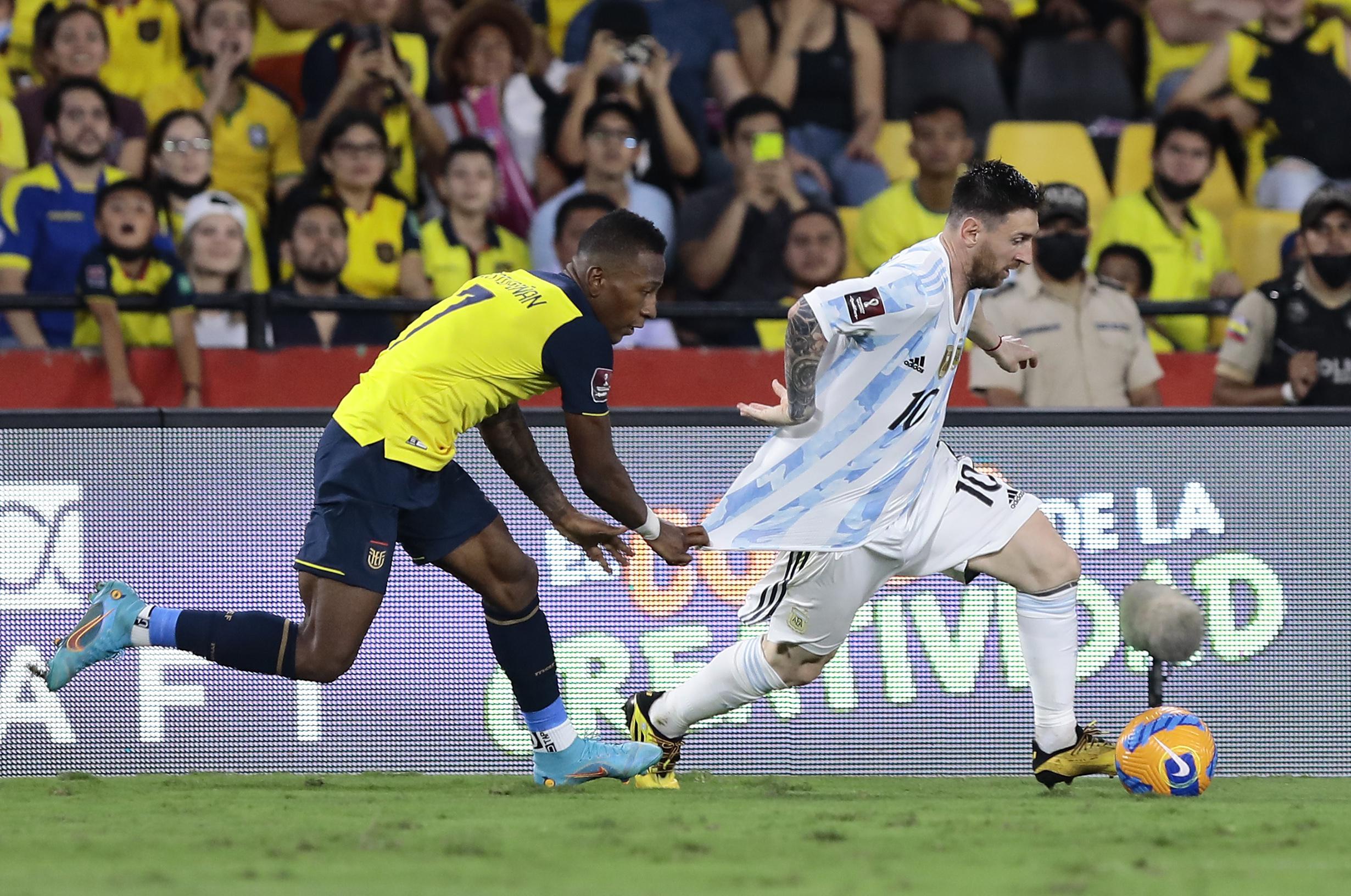 Ecuador empata 11 con Argentina al cierre de eliminatorias AP News
