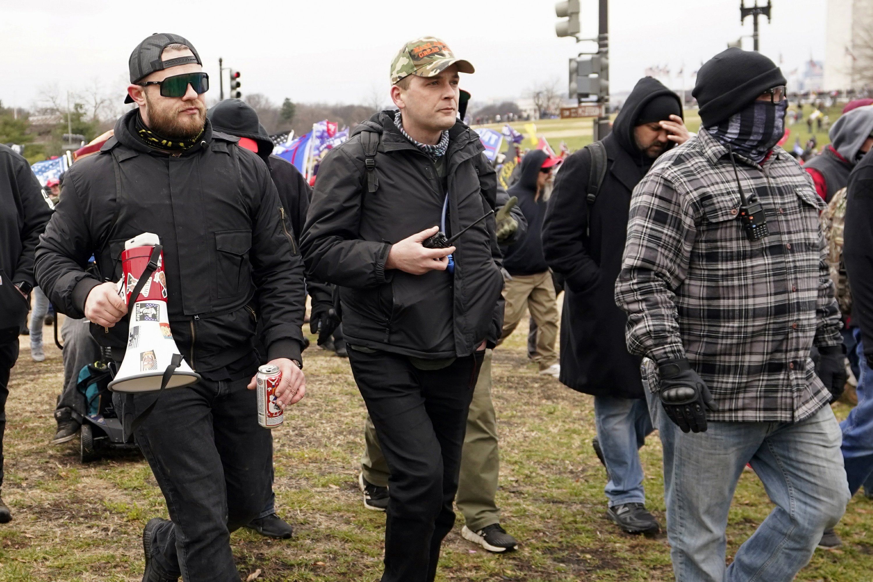 4 Proud Boys men accused of plotting to attack Capitol