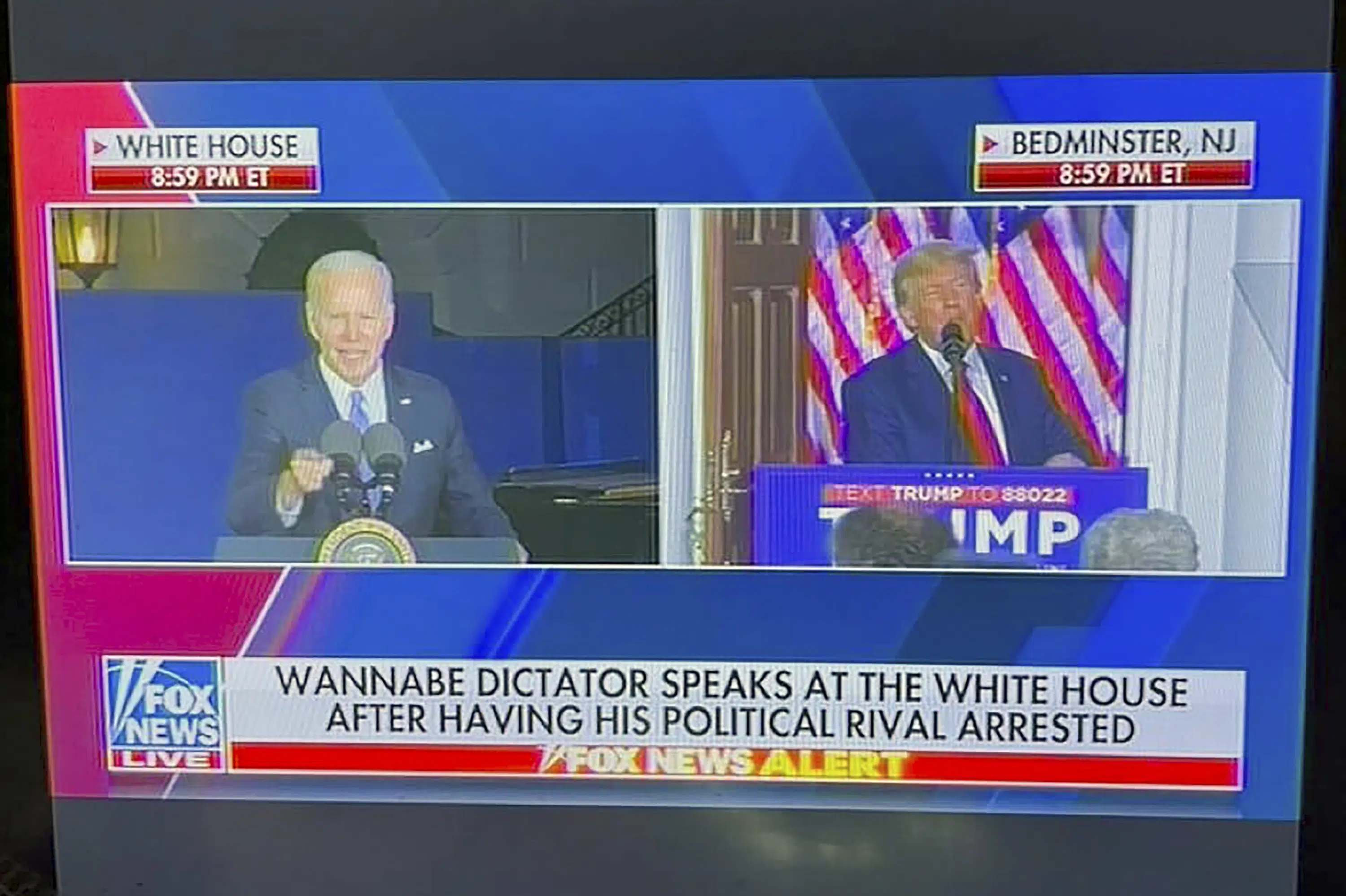 Fox News producer out after onscreen message calling President Biden a ‘wannabe dictator’