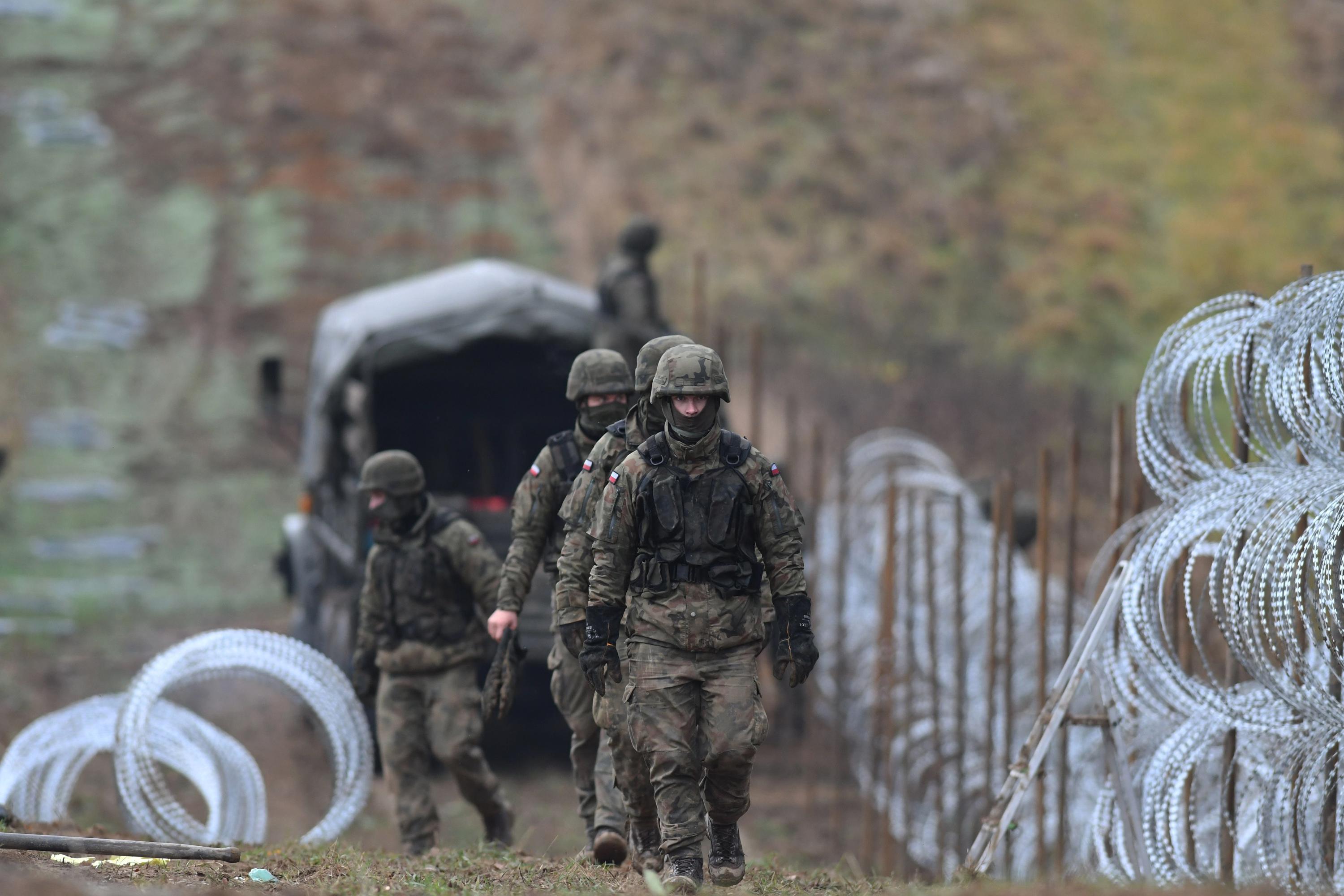 Polska stawia drut kolczasty na granicy z rosyjskim Kaliningradem