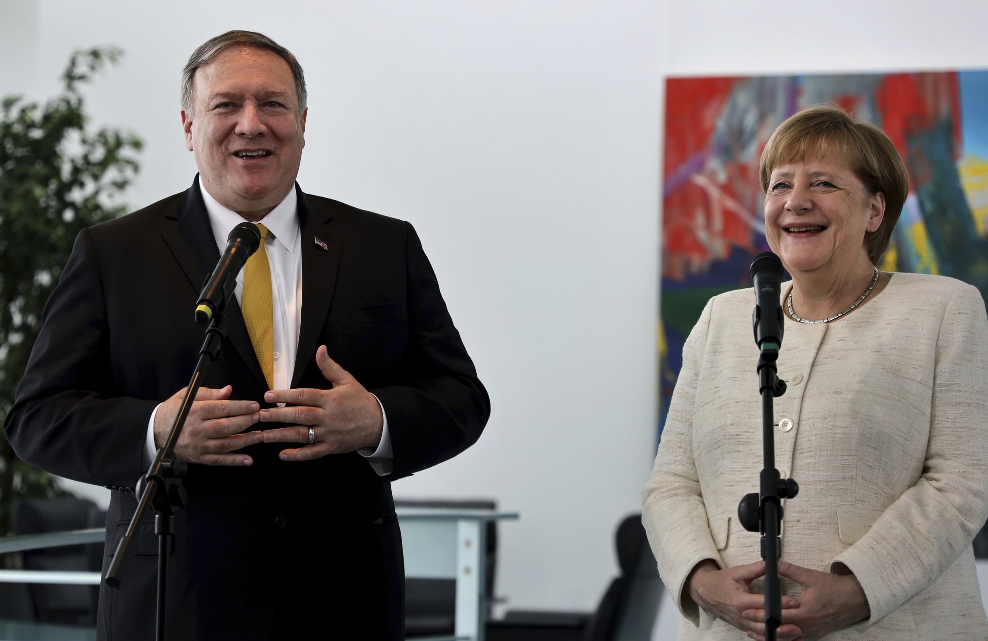 Pompeo comes to Europe with a tough Iran message