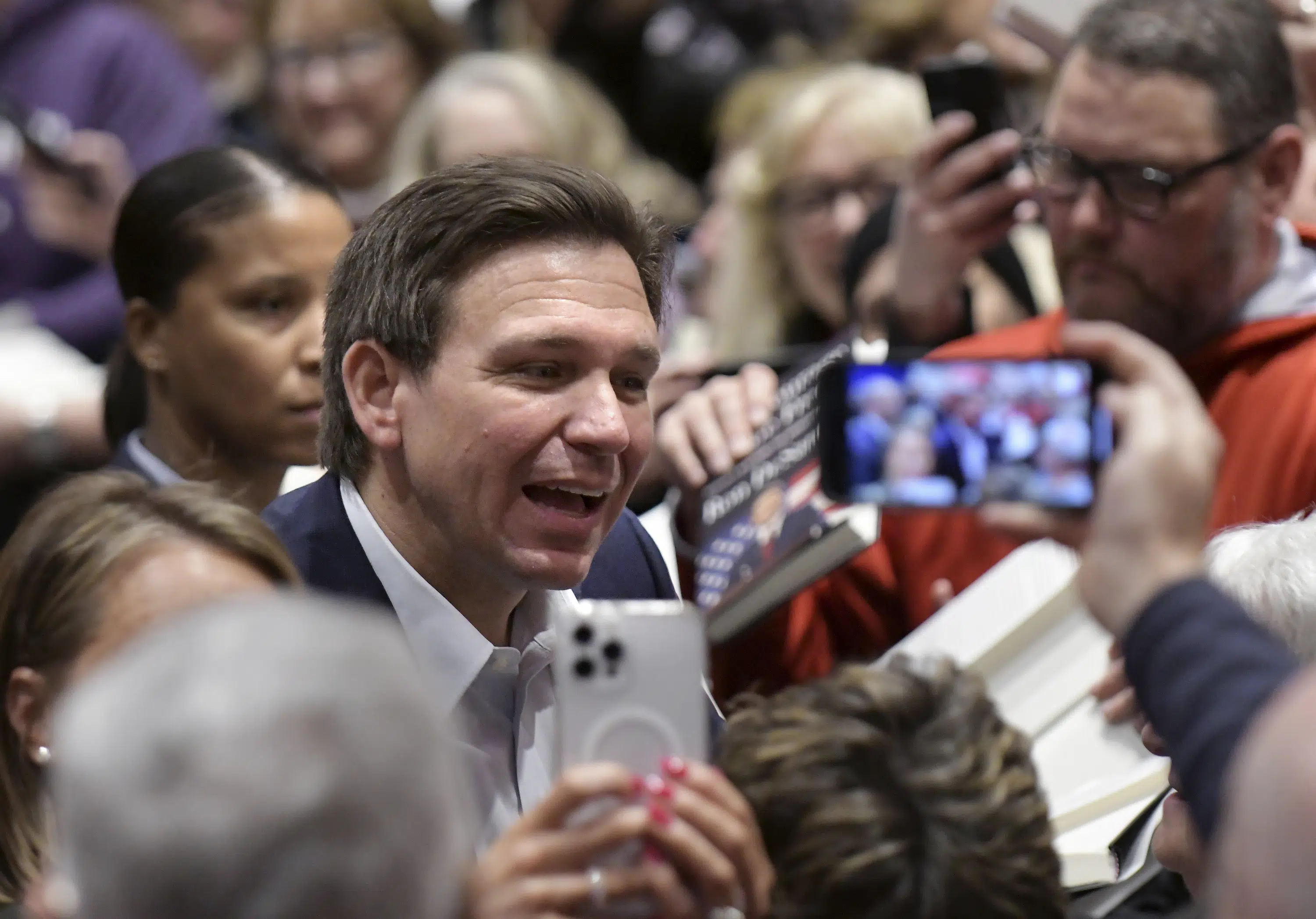 DeSantis visits Iowa as interest in likely Trump rival rises