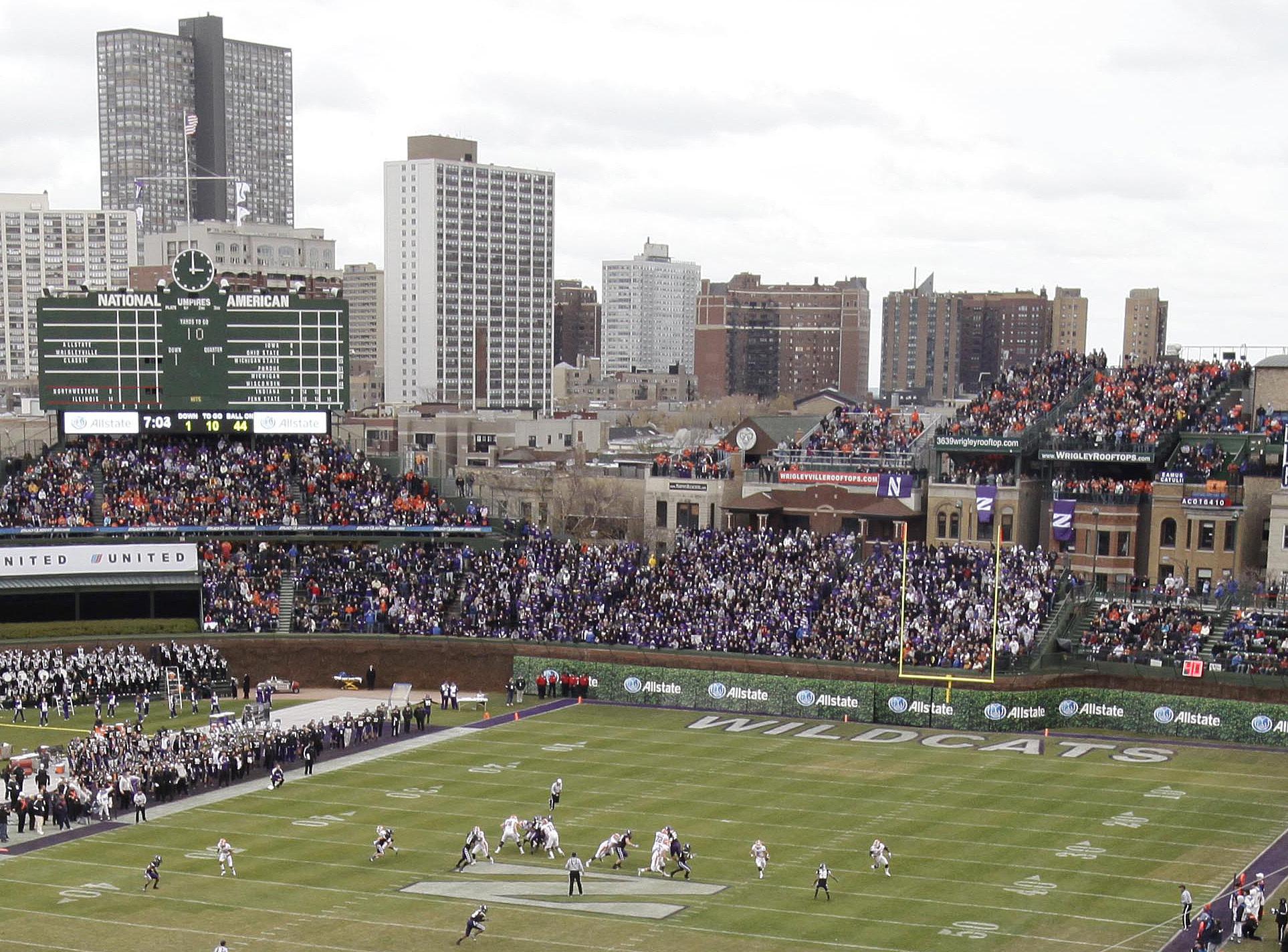 Northwestern, Purdue collide with Wrigley adding intrigue AP News