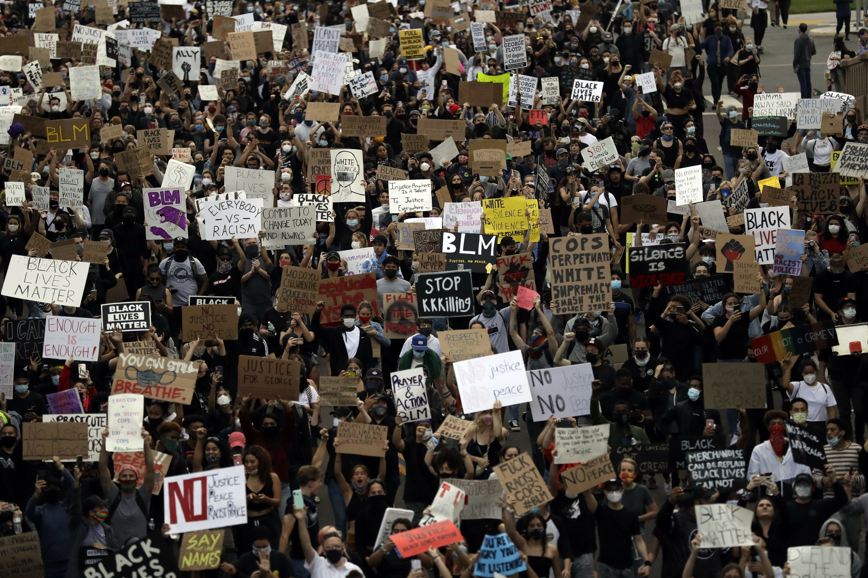 California curfews lifting amid peaceful protests | AP News