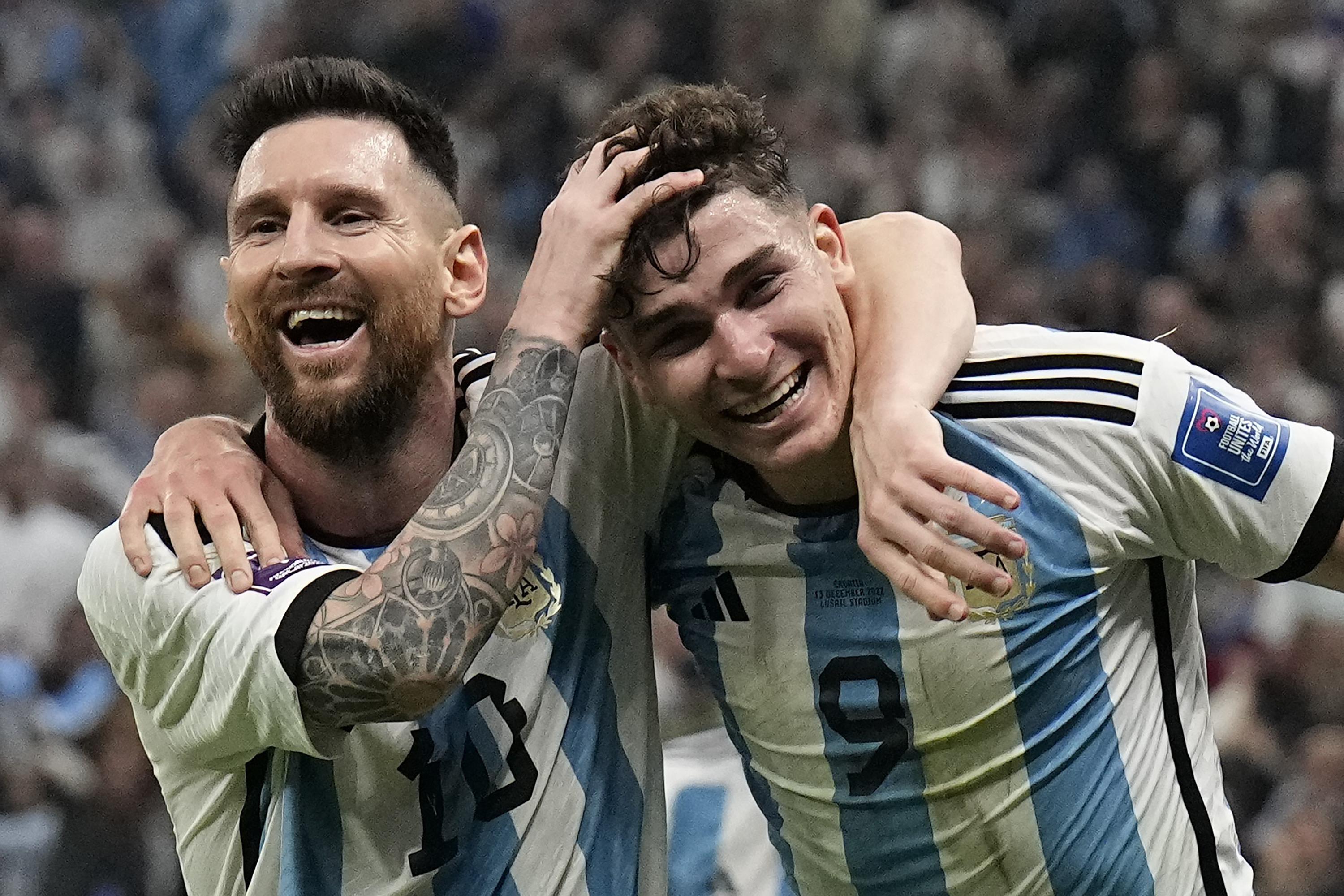 Lusail, Qatar. Dec 13, 2022, Emiliano Martinez of Argentina during the FIFA  World Cup Qatar 2022 match, Semi-final between Argentina and Croatia played  at Lusail Stadium on Dec 13, 2022 in Lusail