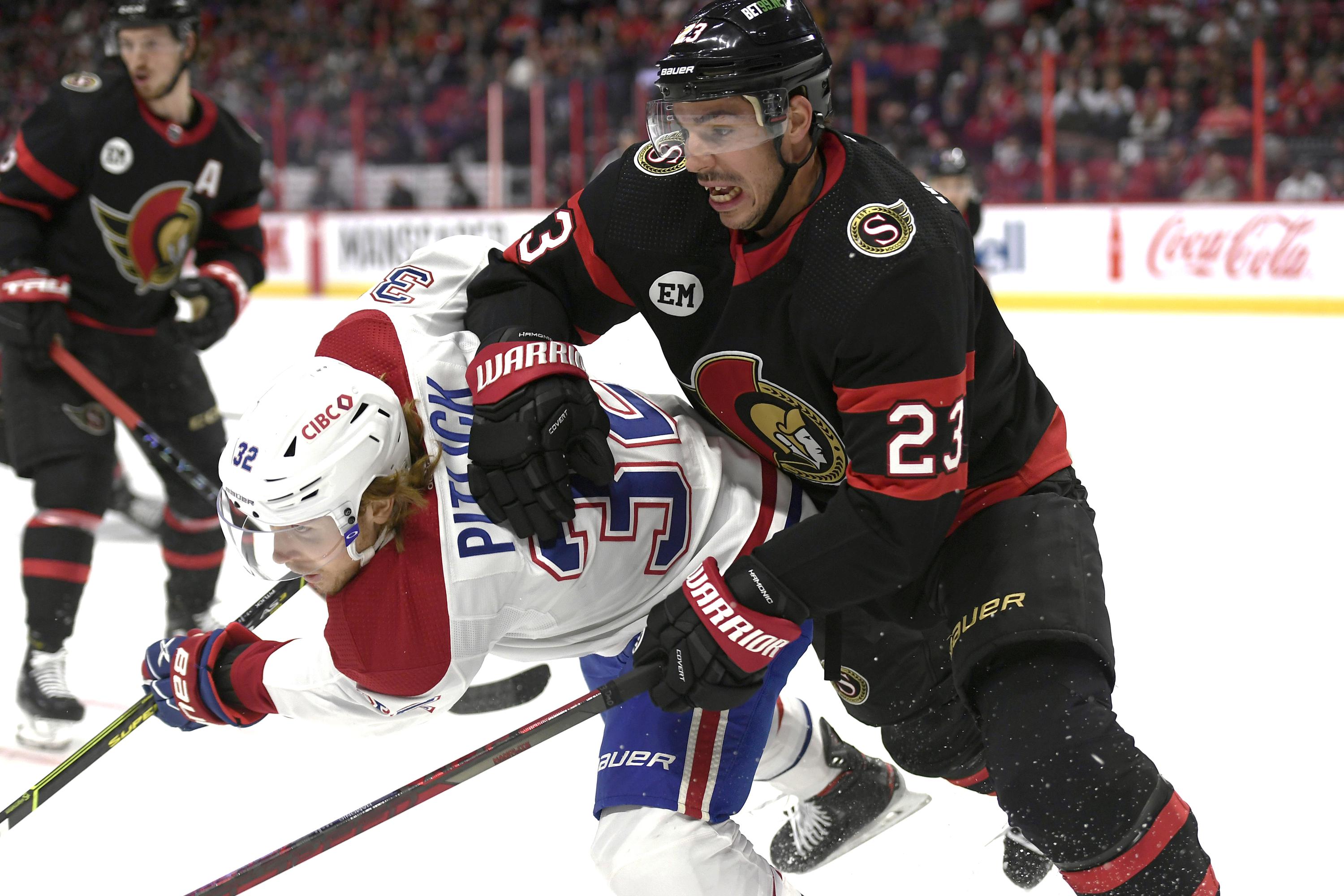 Kastelic gets first 2 goals, Senators top Canadiens 6-4 | AP News