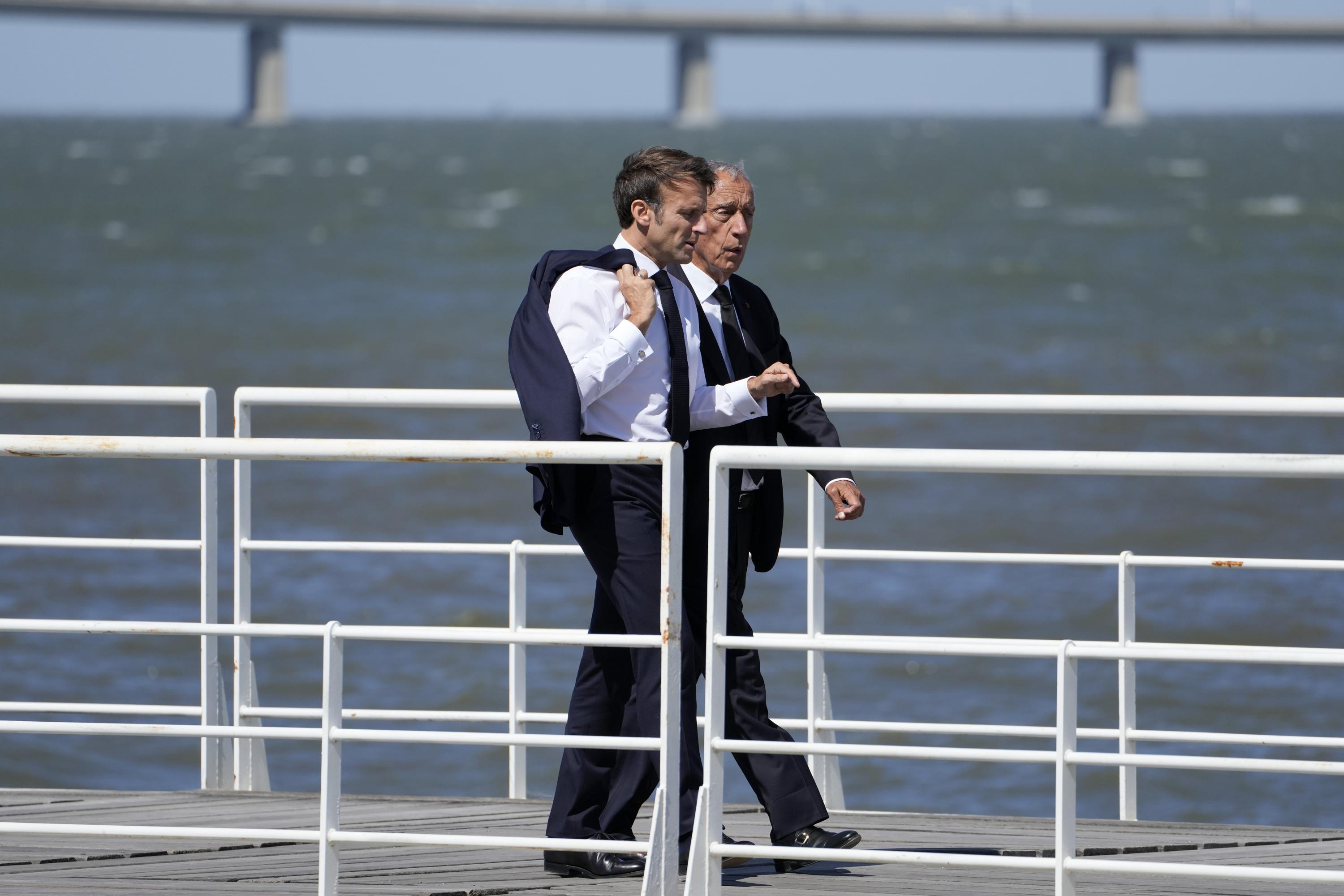 Macron de France exhorte les dirigeants mondiaux à mieux protéger les océans Macron de France exhorte les dirigeants mondiaux à mieux protéger les océans