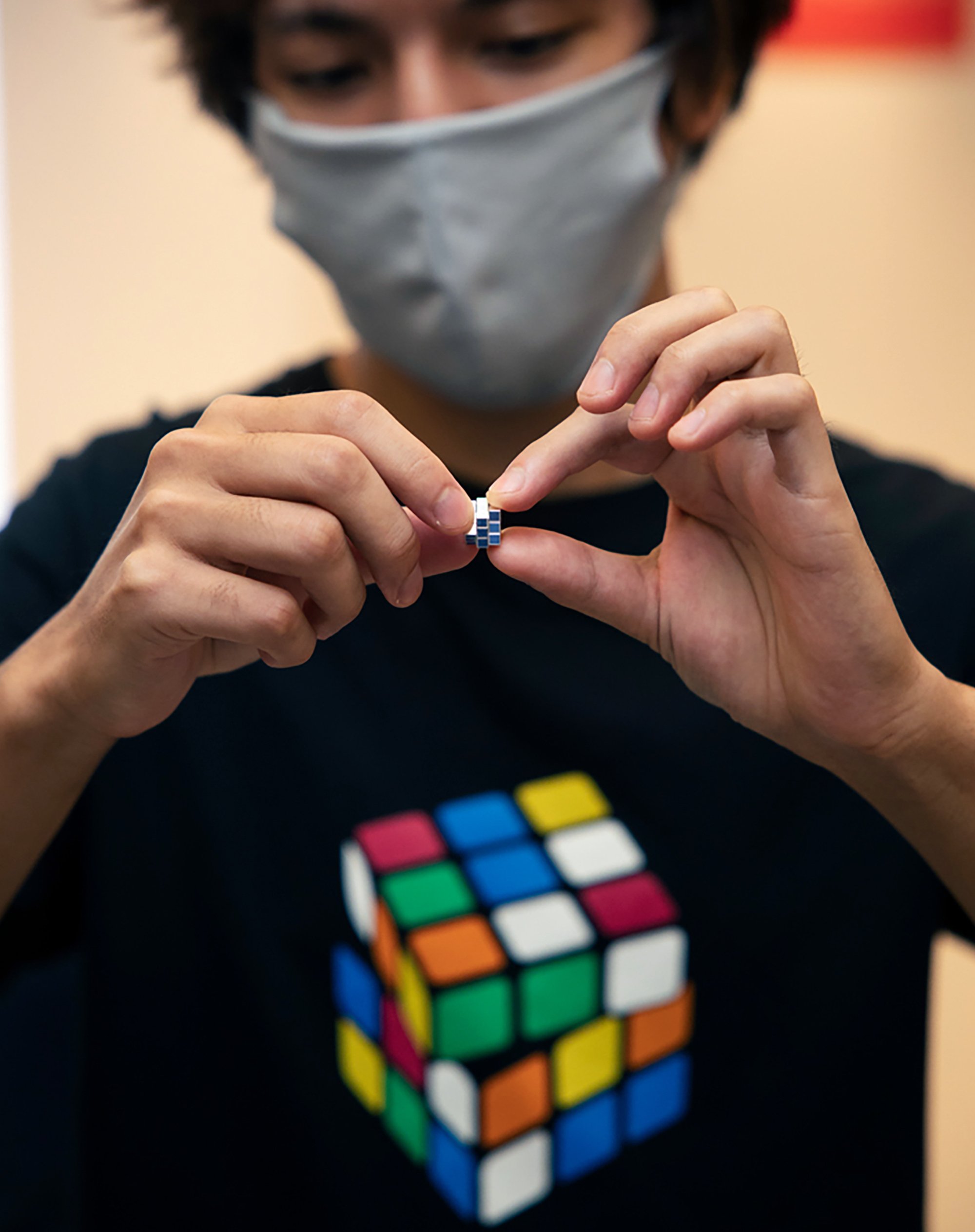 Tiny Rubik's Cube goes on sale in Japan for anniversary