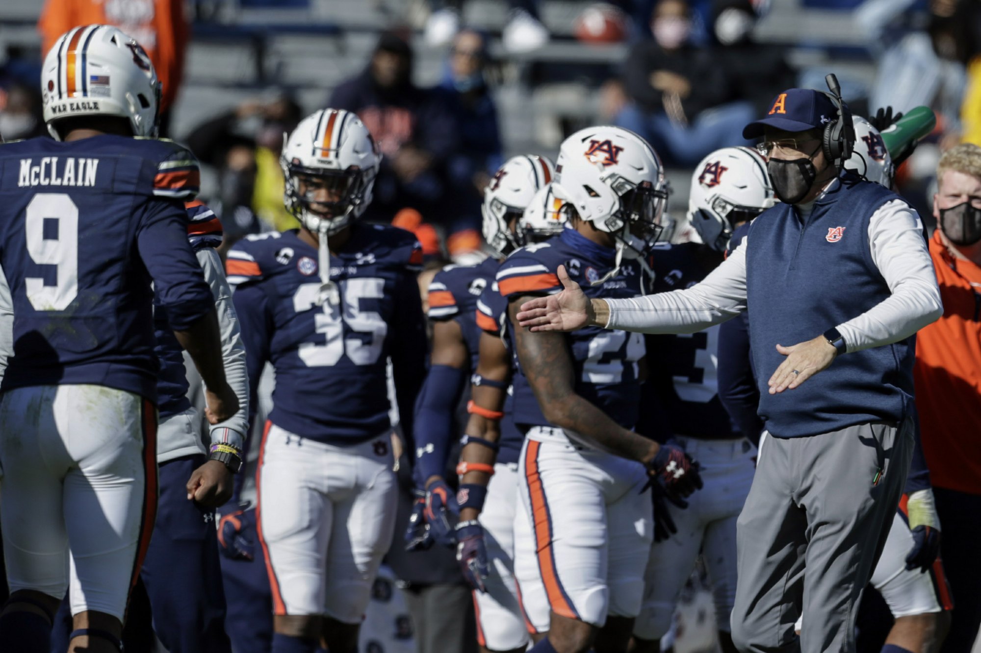 11+ Auburn Football Coaching Staff 2021 Background