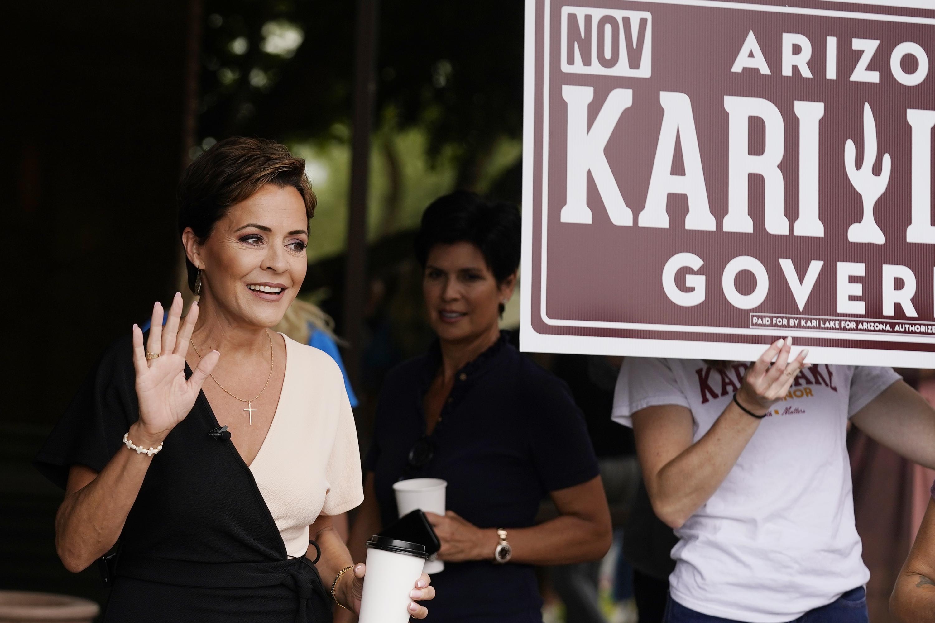 Trump ally Kari Lake wins GOP primary for Arizona governor AP News