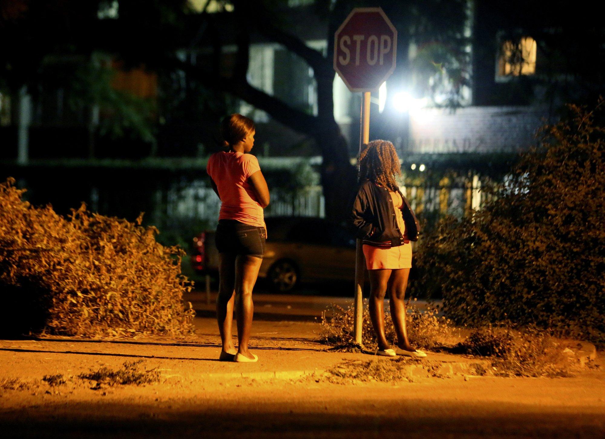 Chicas en topless de Vineland