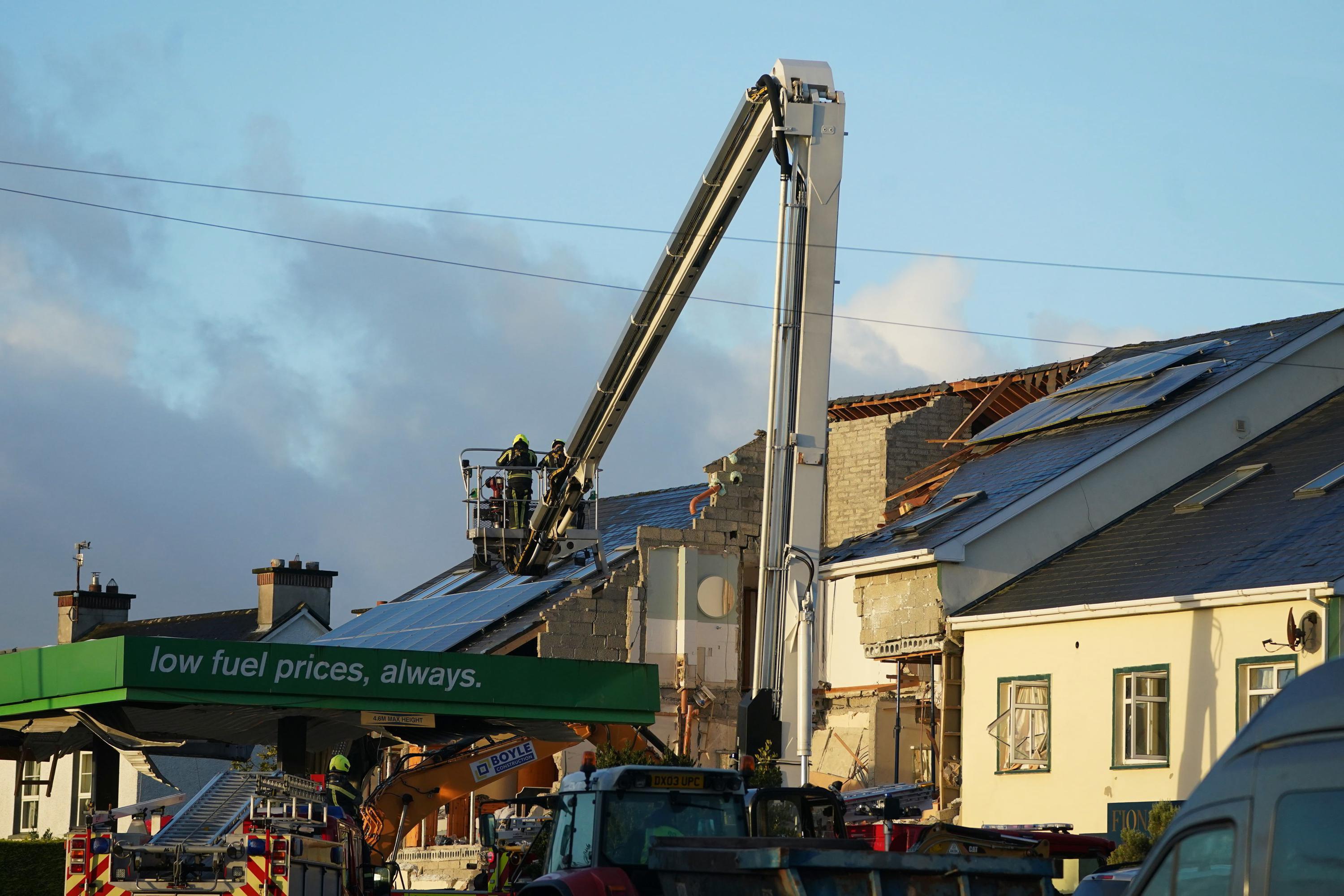 Počet obětí výbuchu čerpací stanice v Irsku stoupl na 10