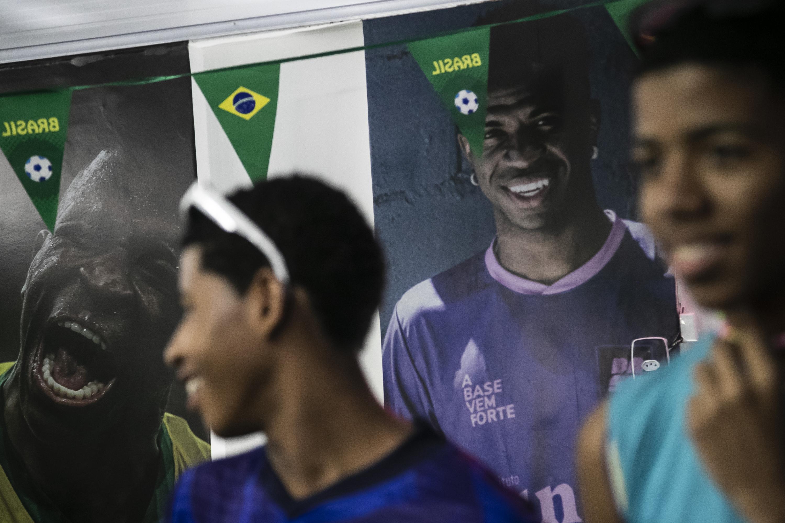 Brazil's soccer star Vinícius Júnior wants to give back to schools in his  hometown : NPR