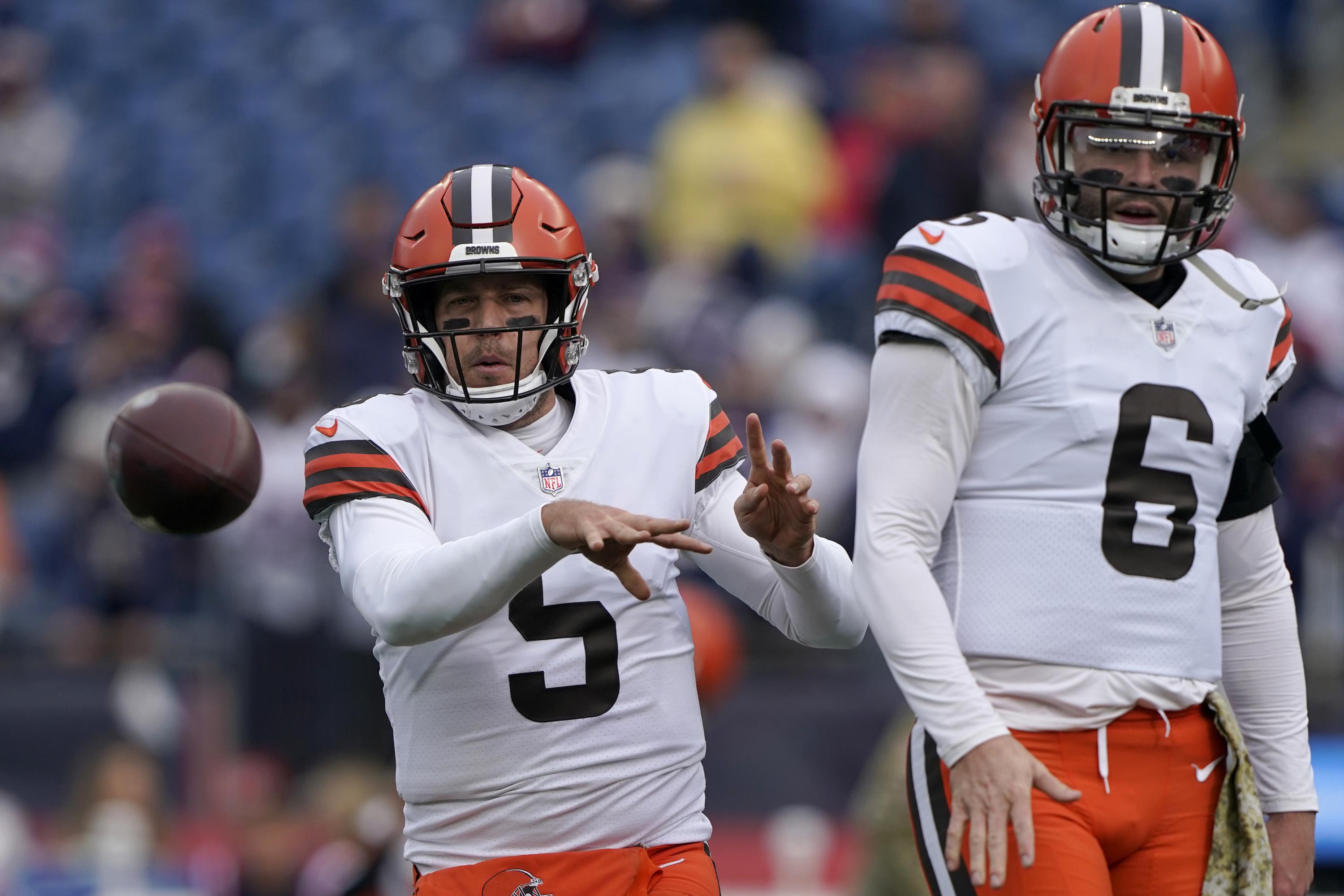 Browns' No. 2 QB Keenum admires Mayfield's 'gutsiest' season AP News