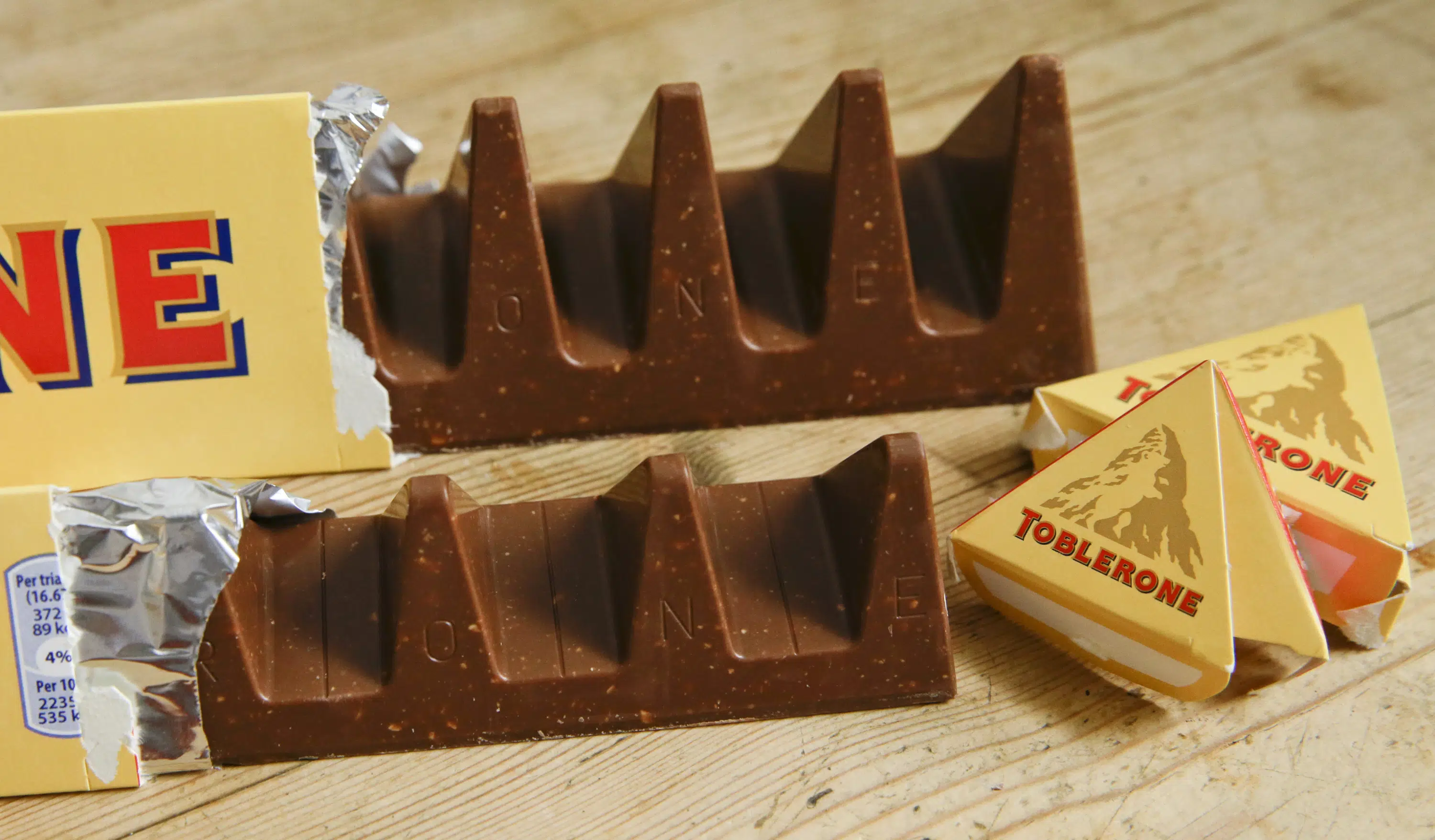 Toblerone upúšťa od ikonického dizajnu kvôli pravidlám ‚Swissness‘