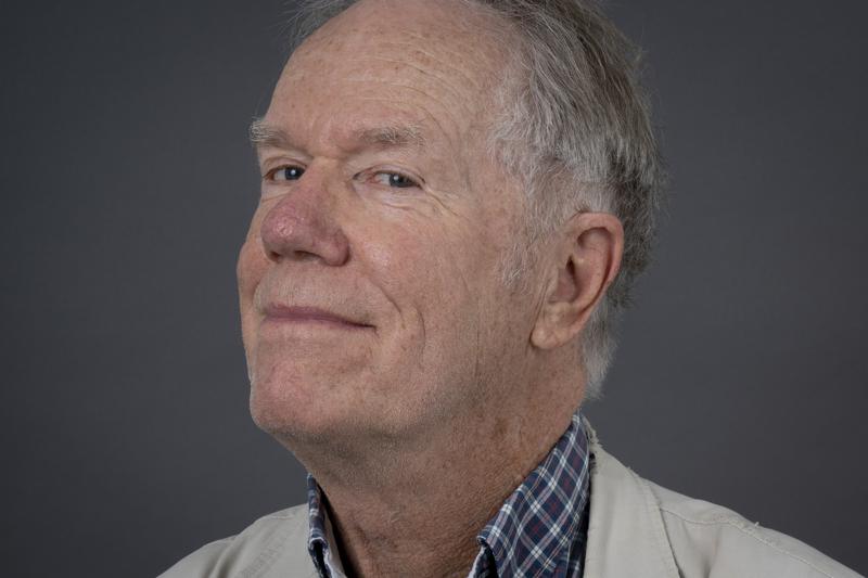 Singer-songwriter Loudon Wainwright III is photographed at The Associated Press headquarters, Friday, Aug. 5, 2022, in New York. (AP Photo/John Minchillo)