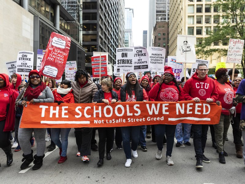 School's out: Chicago teachers strike, 1st day deal unlikely