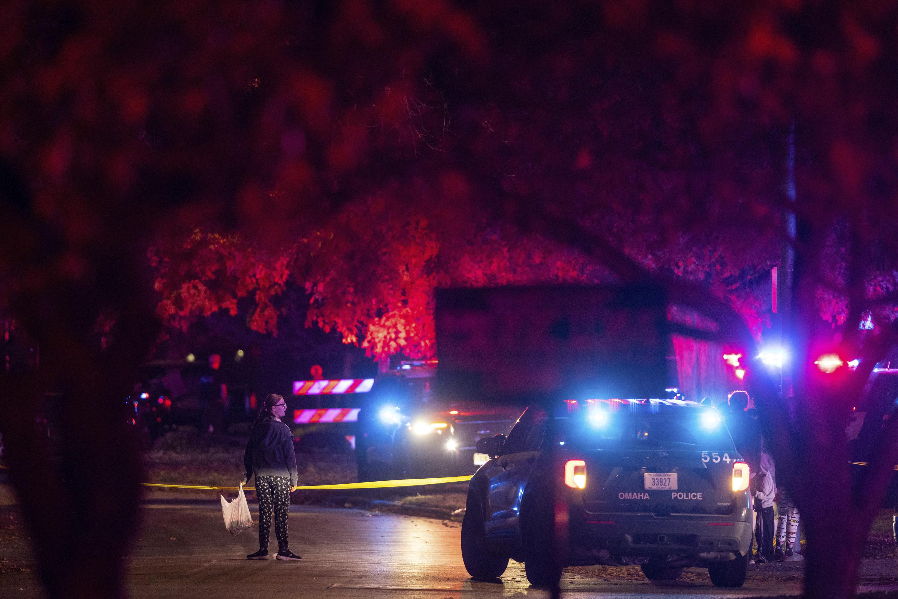 Omaha officer shoots driver at annual Halloween block party AP News