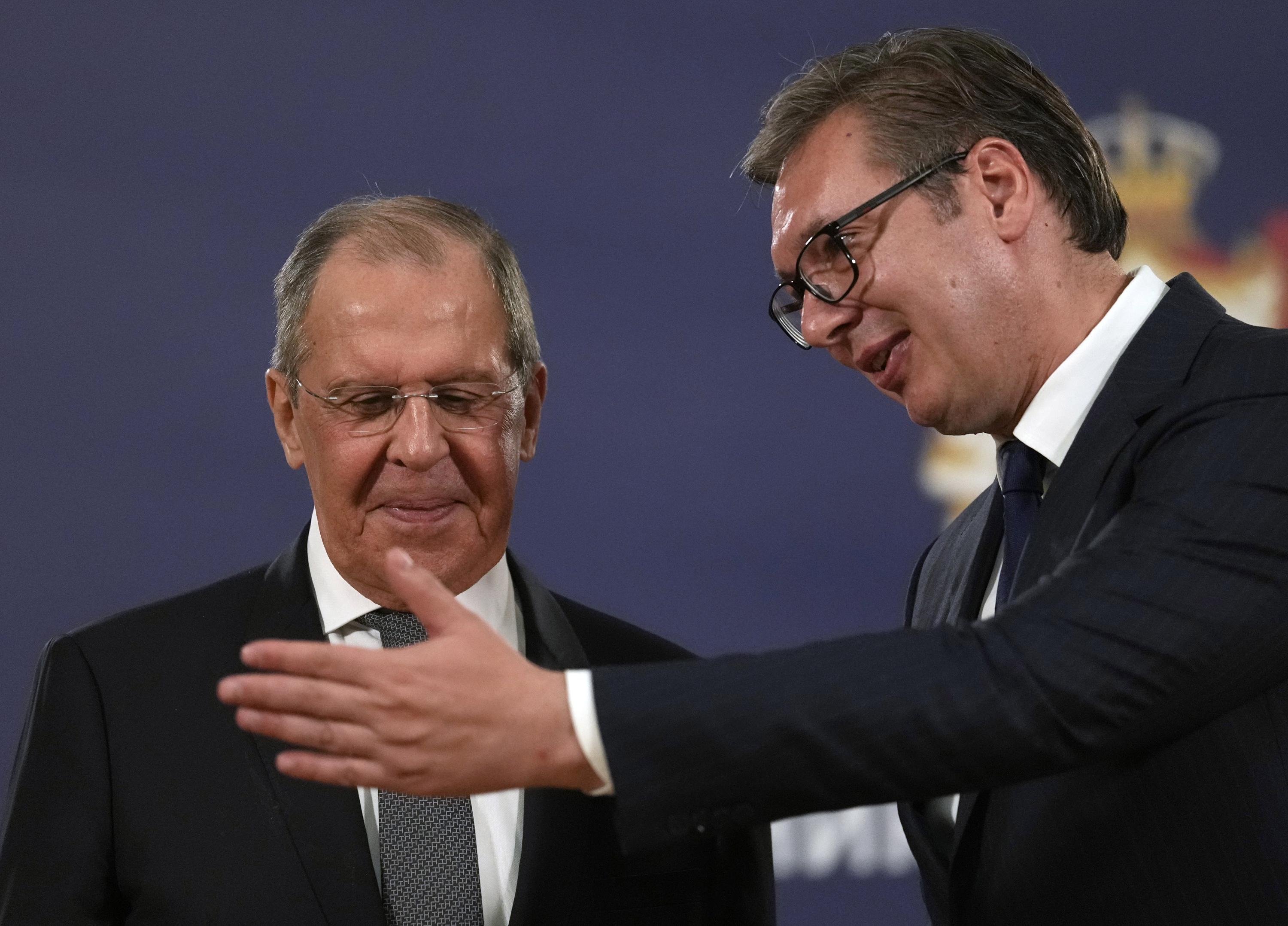 EU candidate Serbia and Russia sign foreign policy agreement AP News