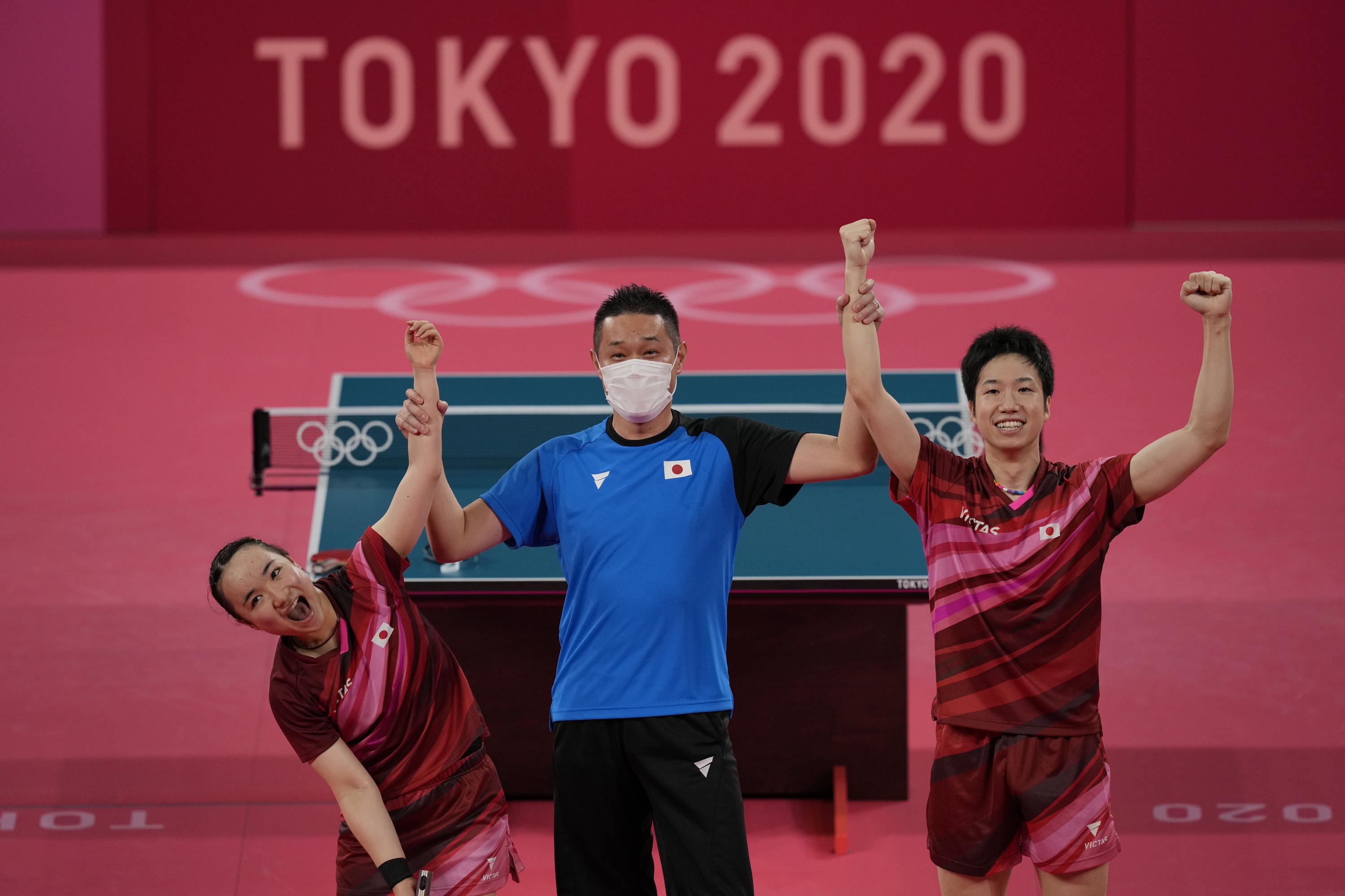 Tennis olympic 2021 table Table Tennis