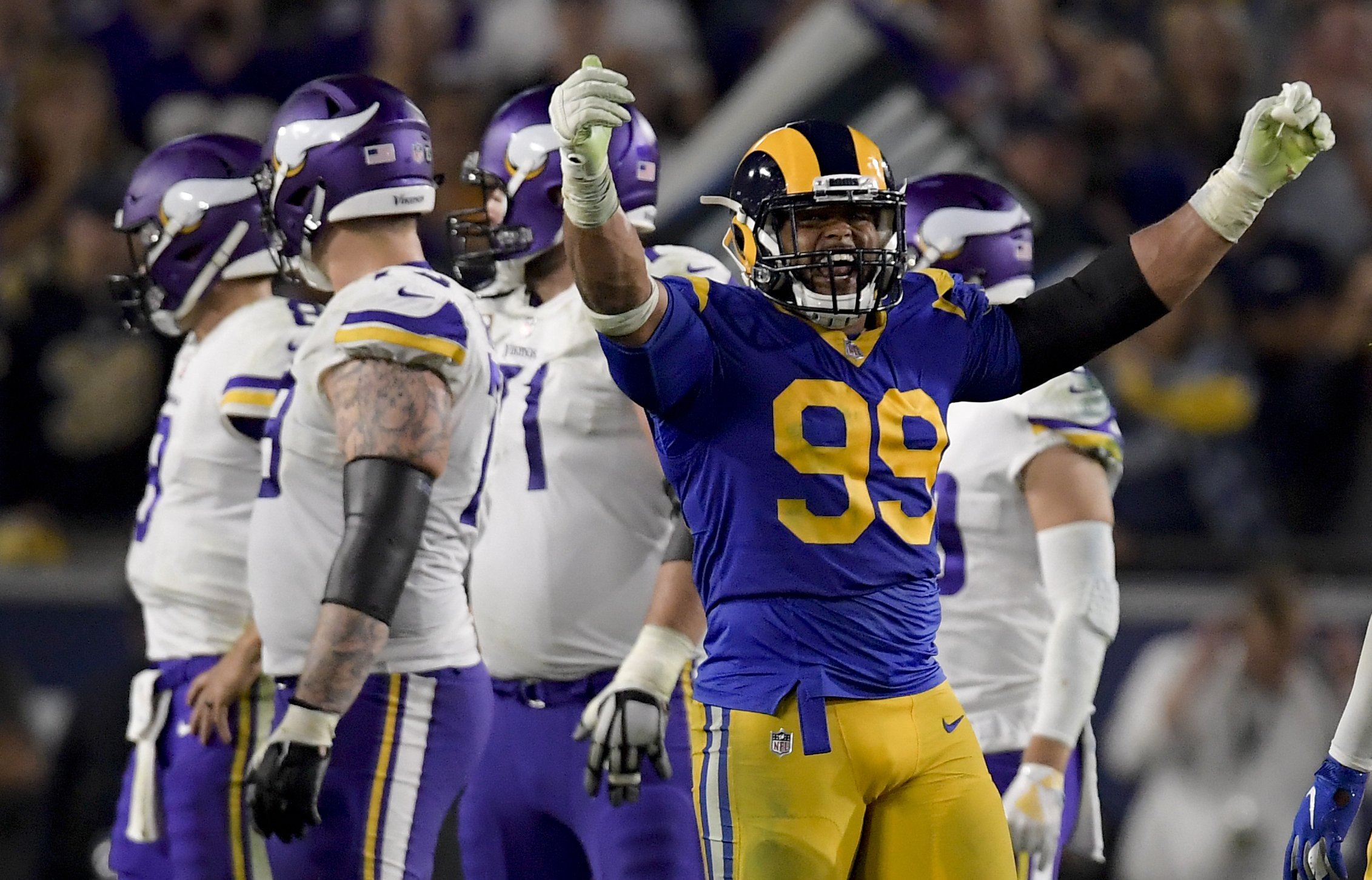 Rams' Aaron Donald tops AP defensive tackle rankings again AP News