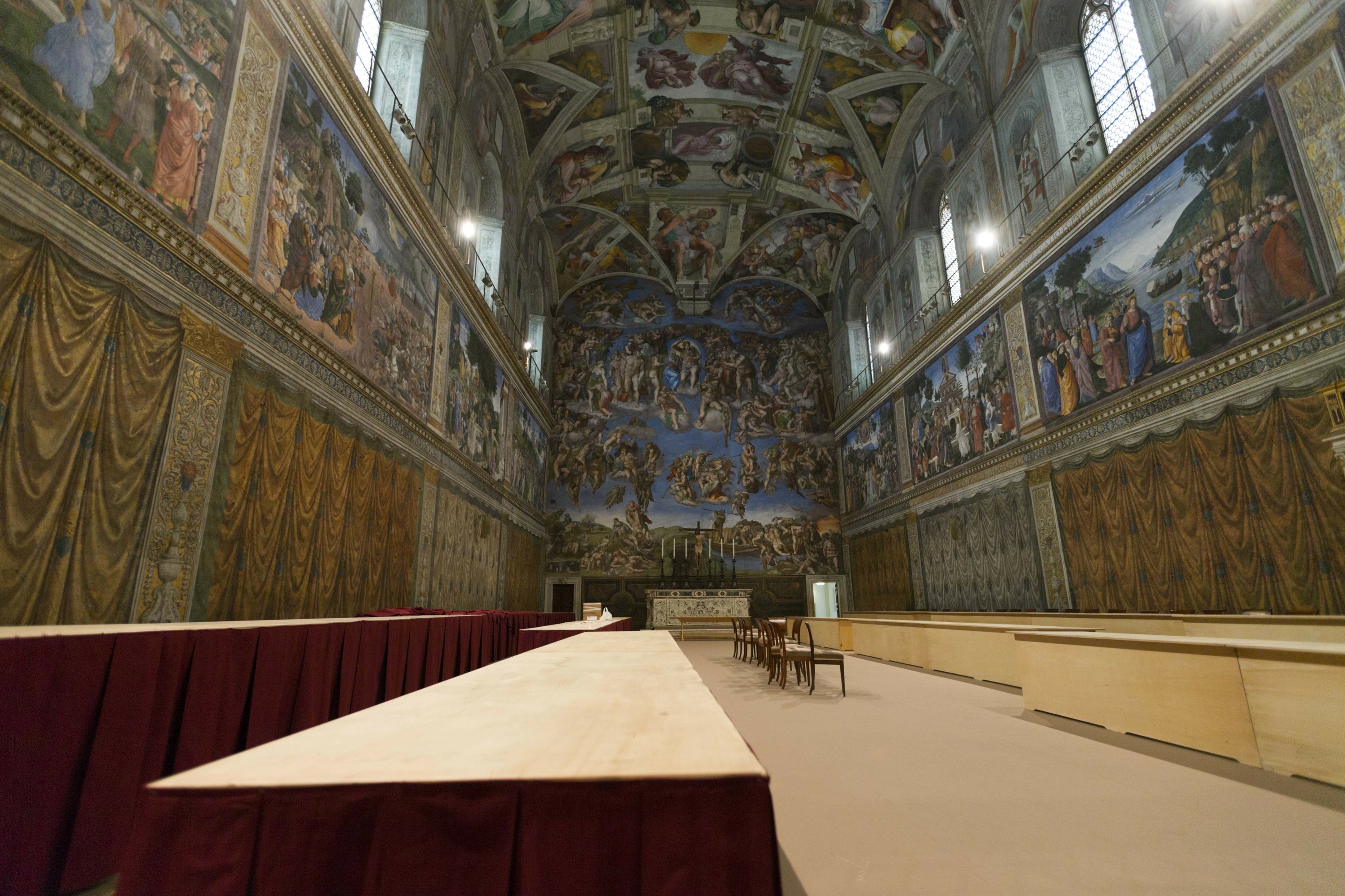 The Sistine Chapel of the Vatican