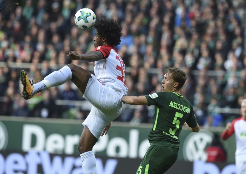 Gregoritsch Scores 2 As Augsburg Beats Werder Bremen 3 0