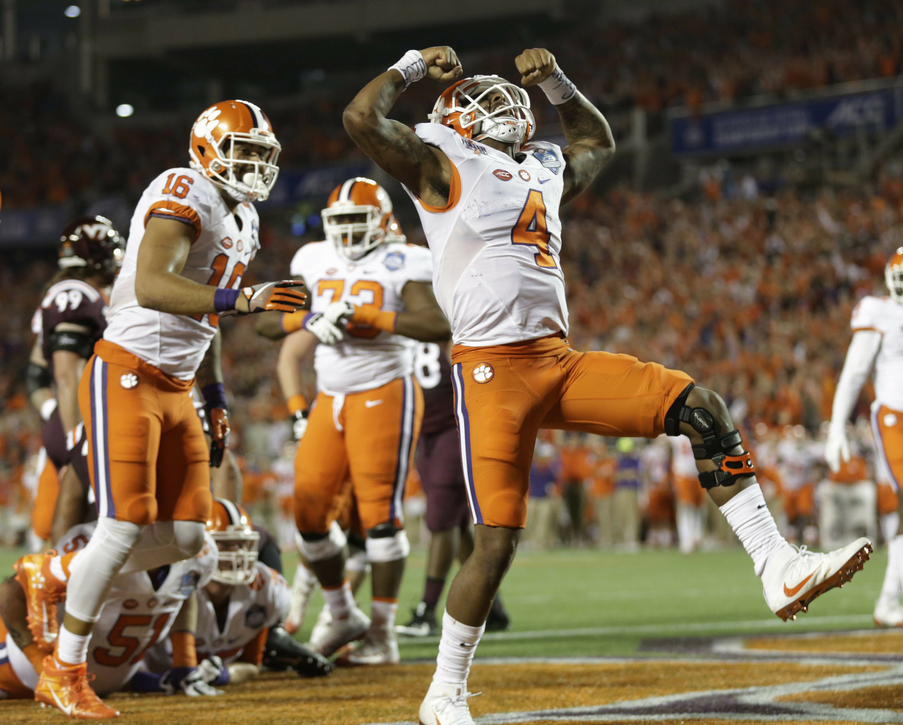 Watson Clemson Claim Acc Title And Await Playoff Berth