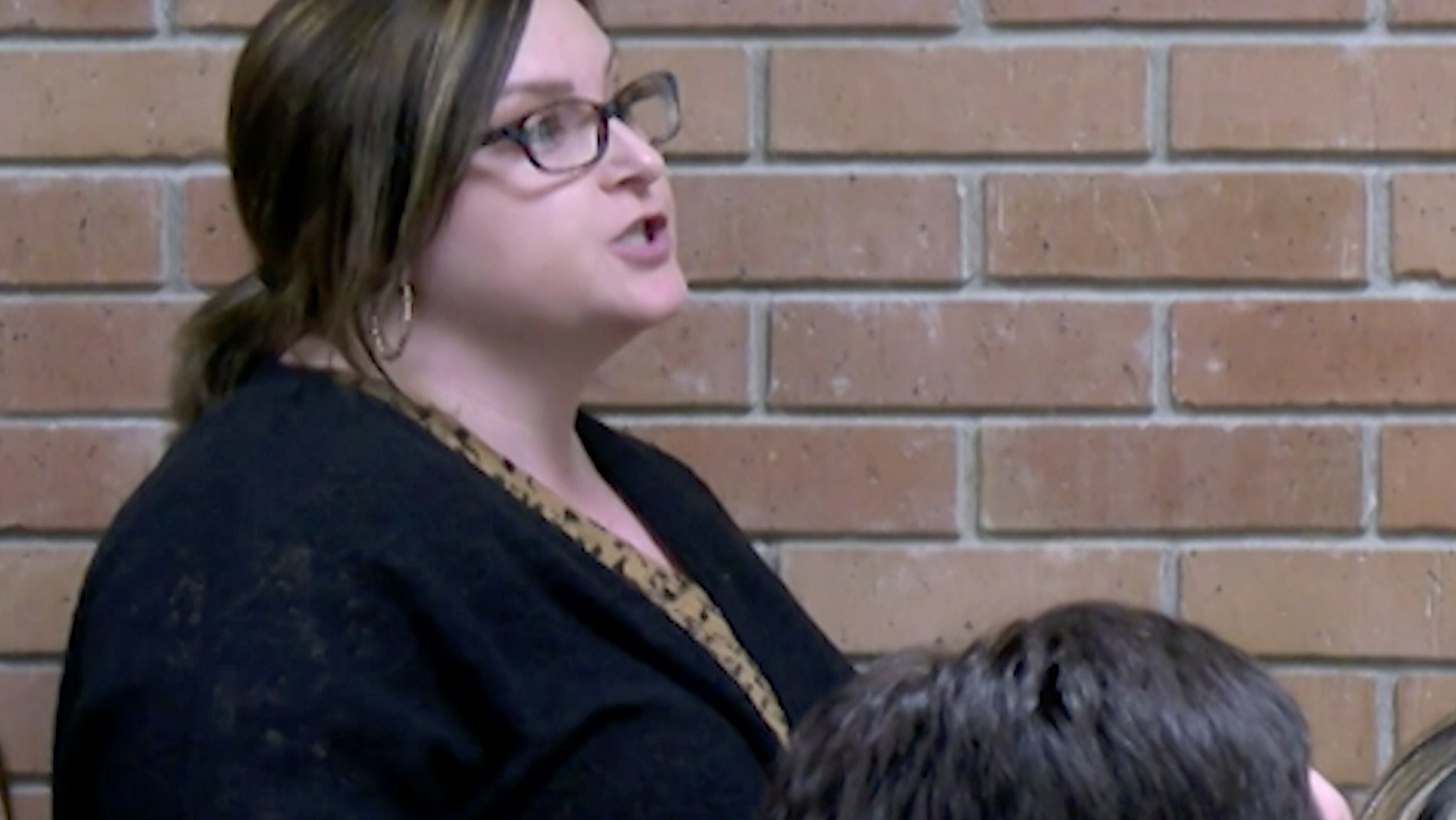 Louisiana teacher speaks out after arrest at board meeting AP News