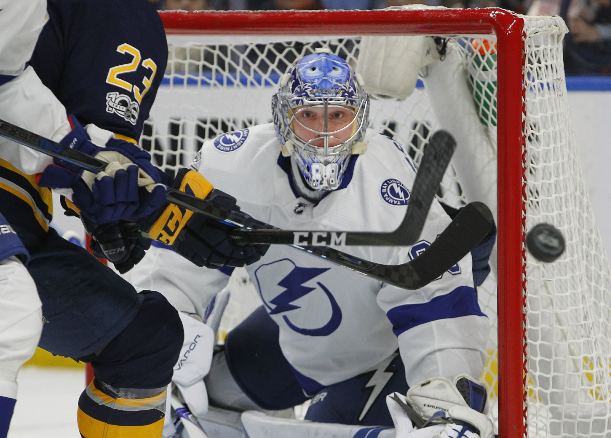 picture Vasilevskiy Eyes vasilevskiy gets shutout as lightning