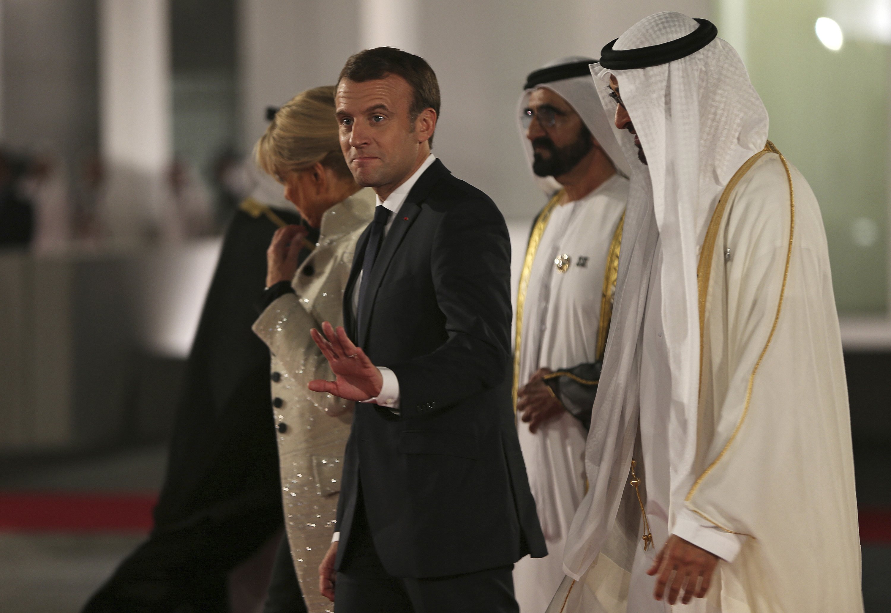 France S Macron Arab Leaders Unveil Louvre Abu Dhabi