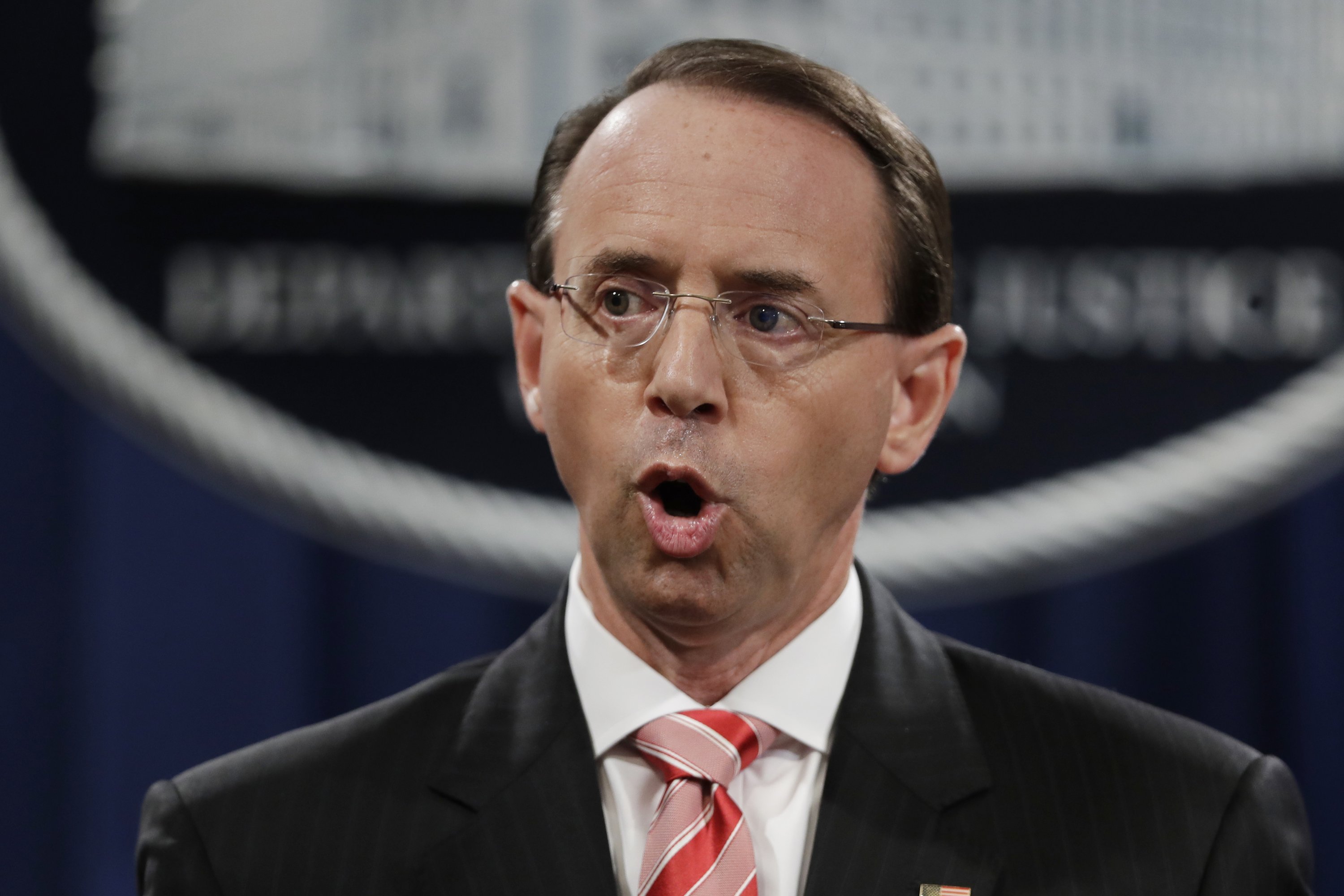 Rosenstein, a frequent Trump target, will leave Justice Dept AP News