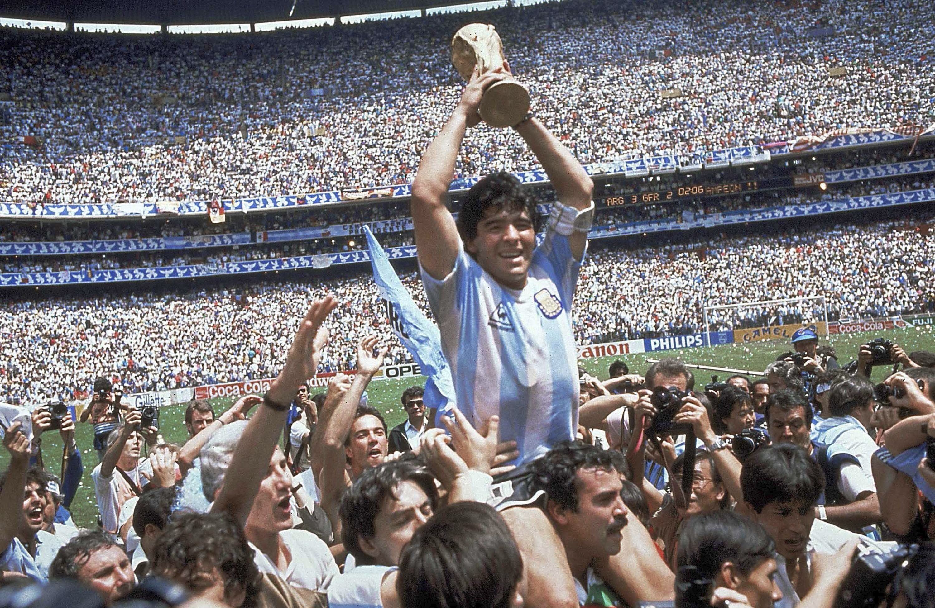 Download World Cup Maradona S Hand Of God Goal In 1986