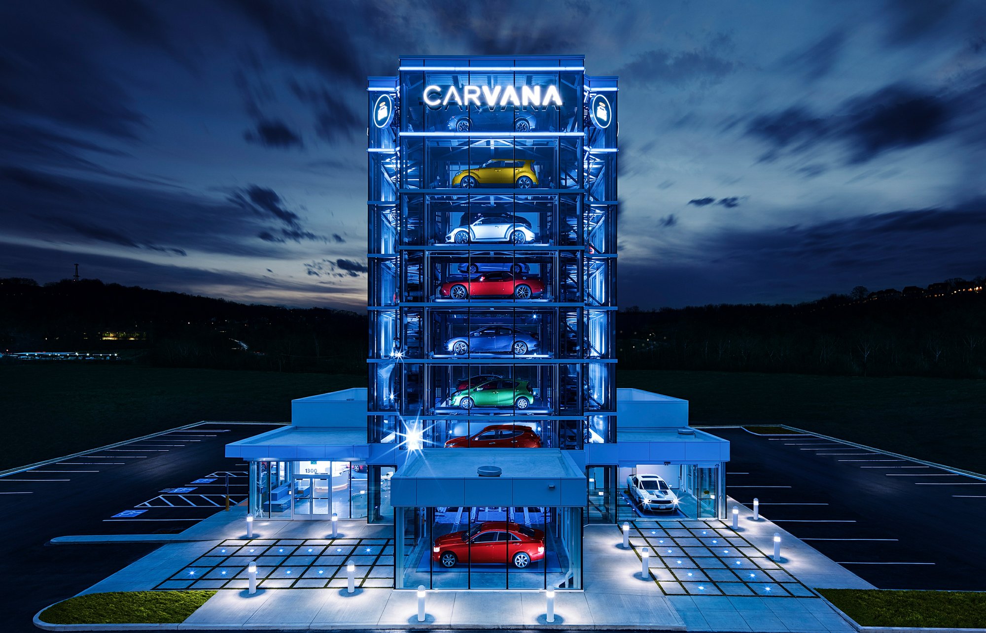 Carvana Debuts Second Pennsylvania Car Vending Machine