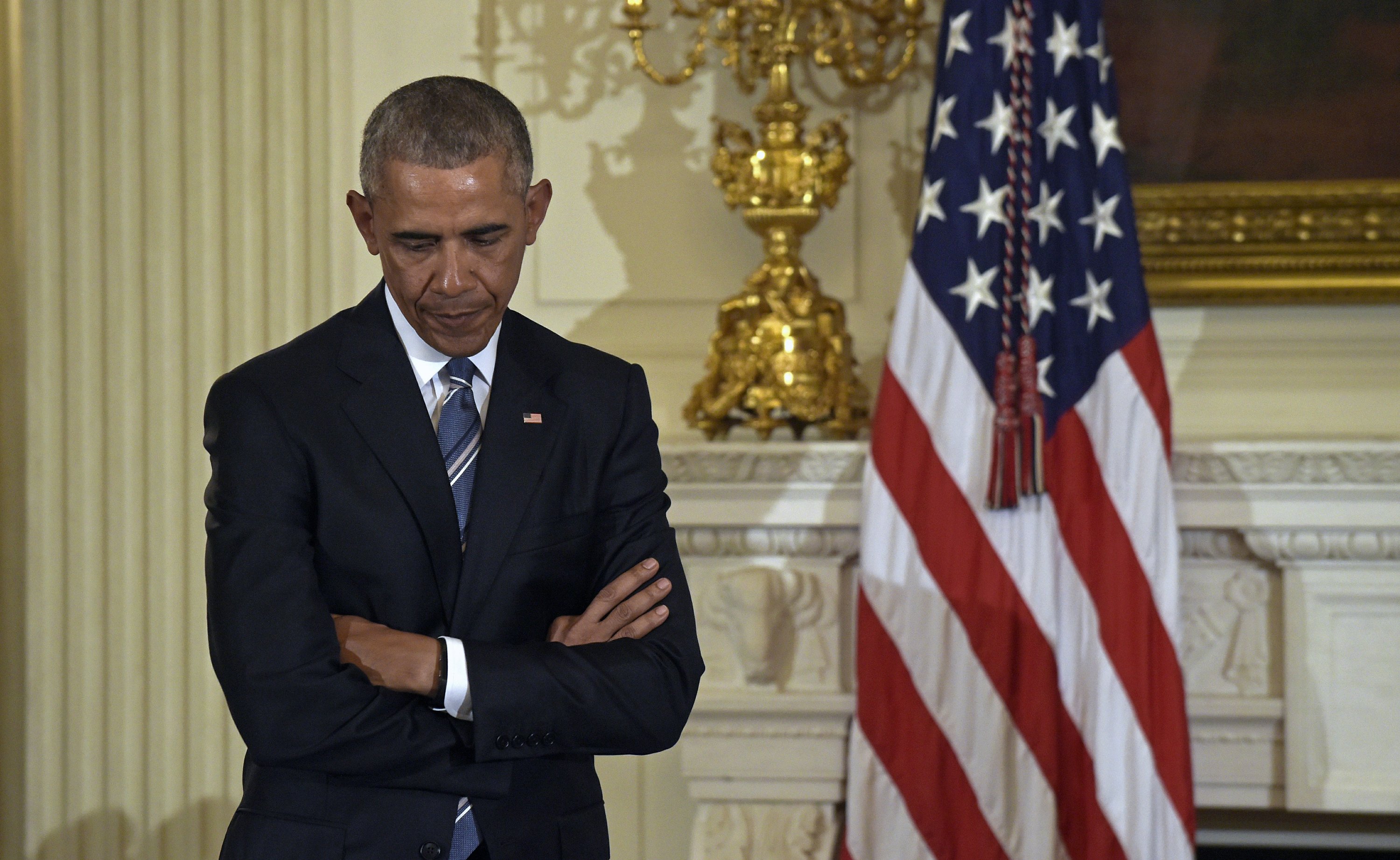 Obama speaks on Israel, Trump in last White House interview