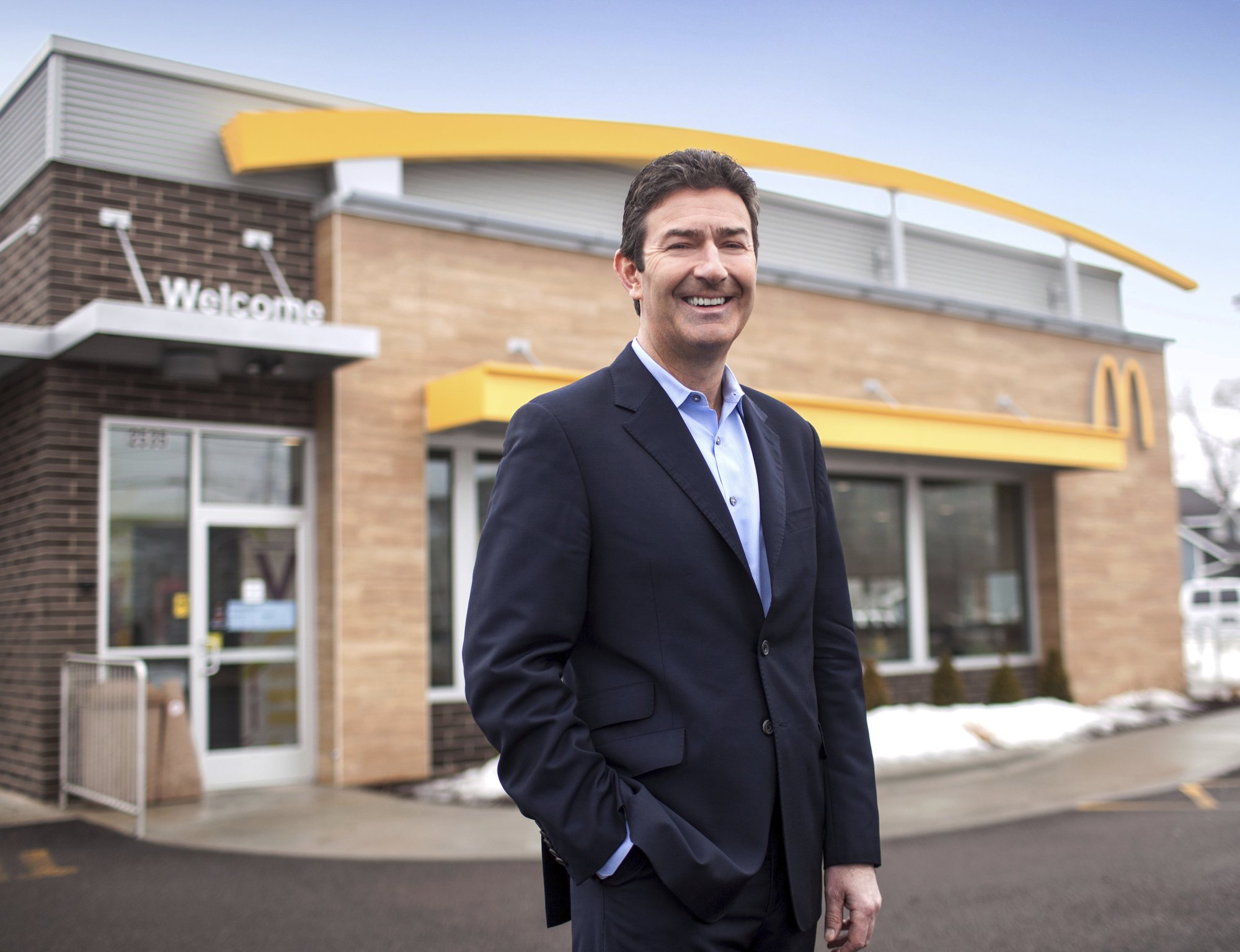 UK McDonald's CEO Steve Easterbrook 