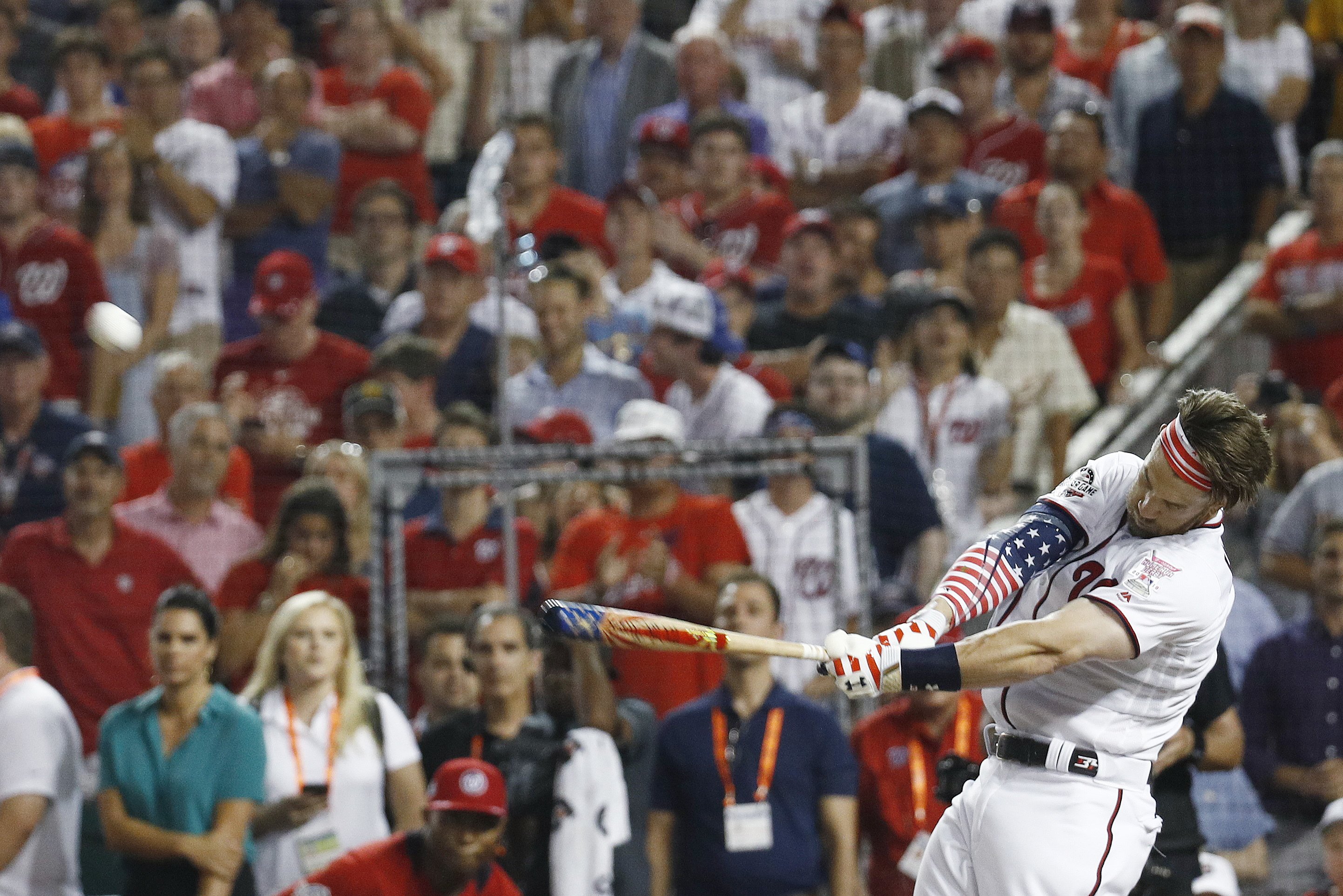 The Latest Harper wins Home Run Derby at Nationals Park