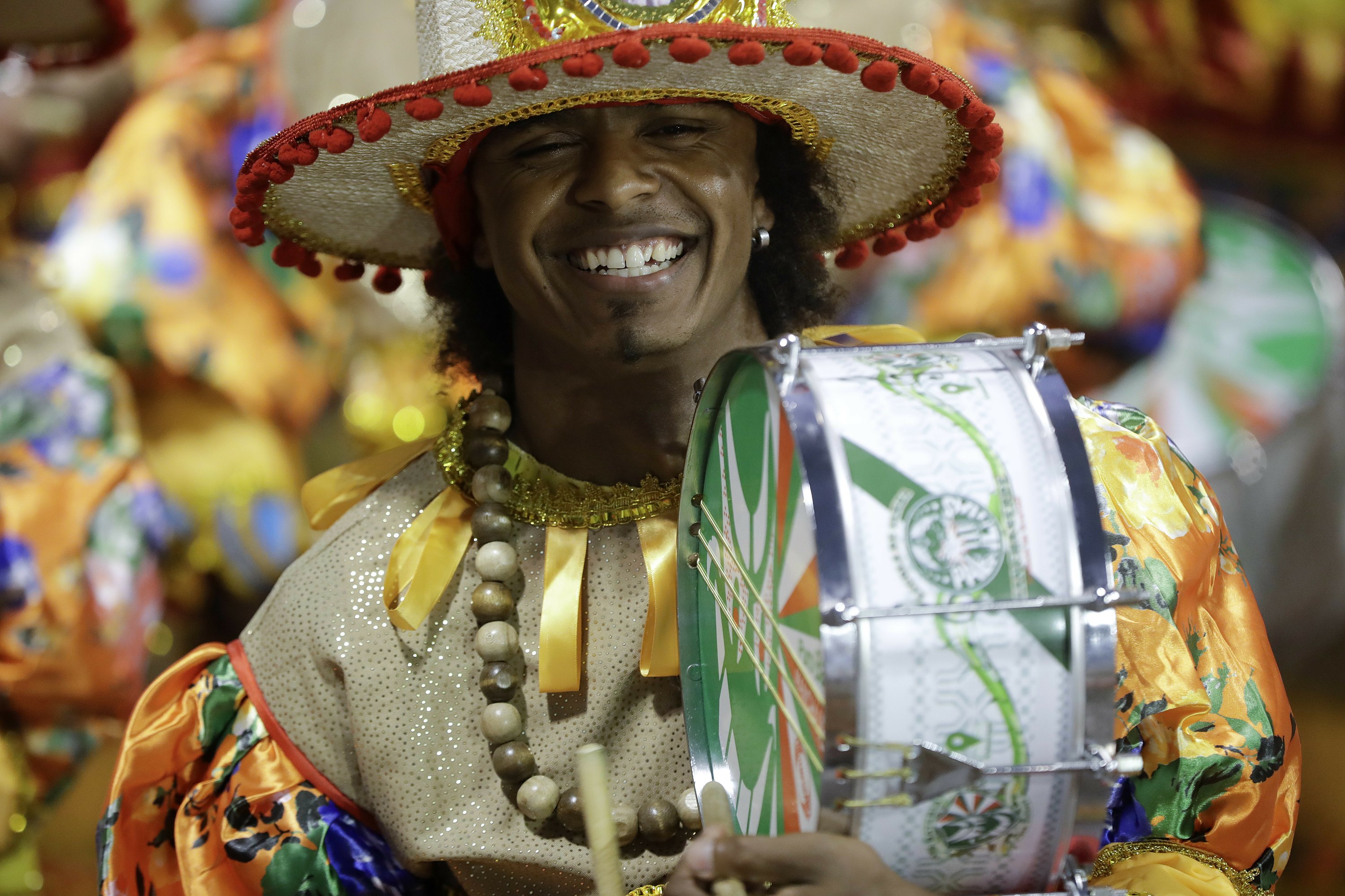 Spirit of Samba: Carnival sets Rio alight as dancers take to the Sambadrome