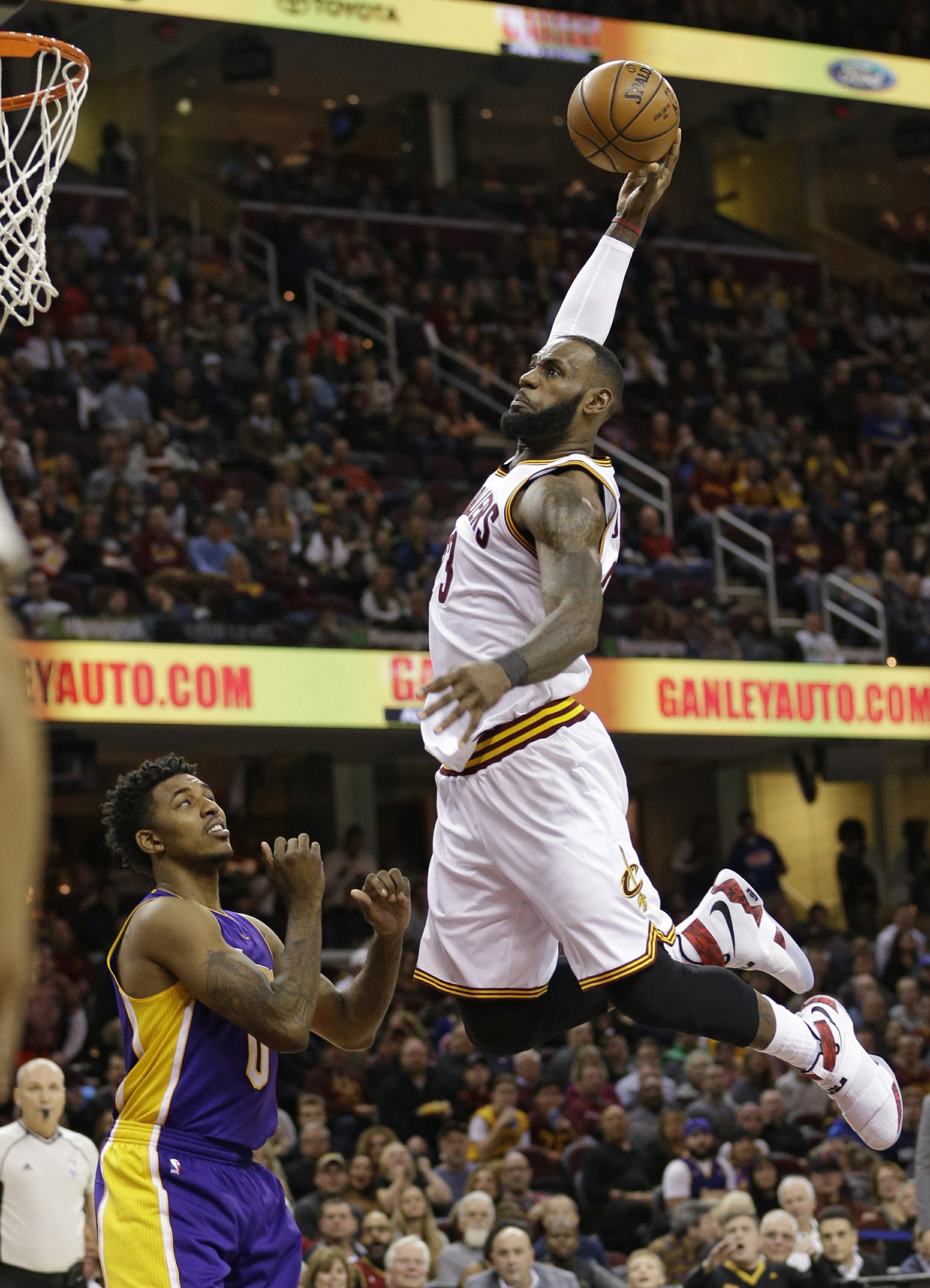 fourth, rested Cavs beat Lakers 119-108