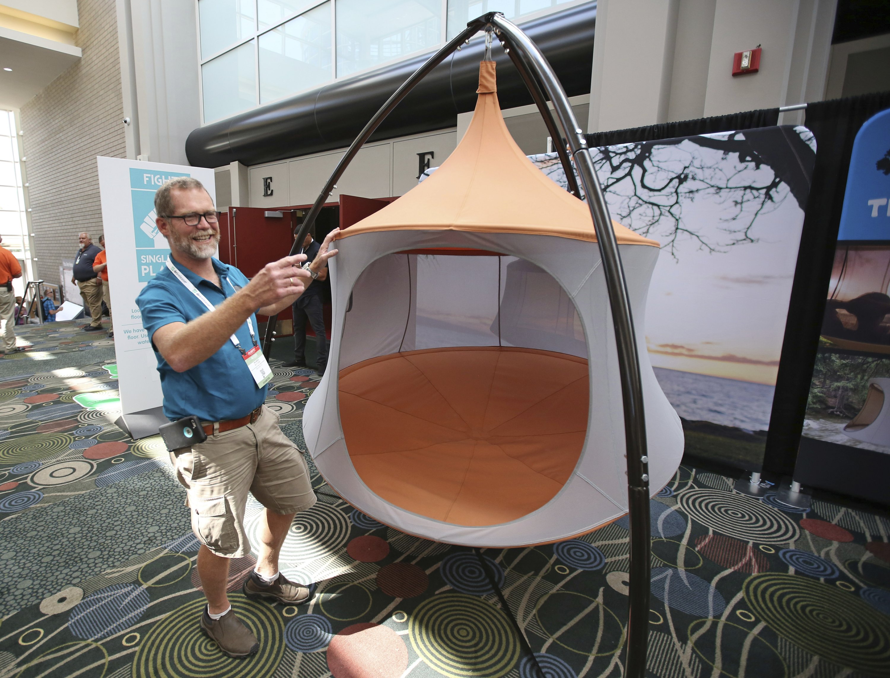 teardrop tree tent