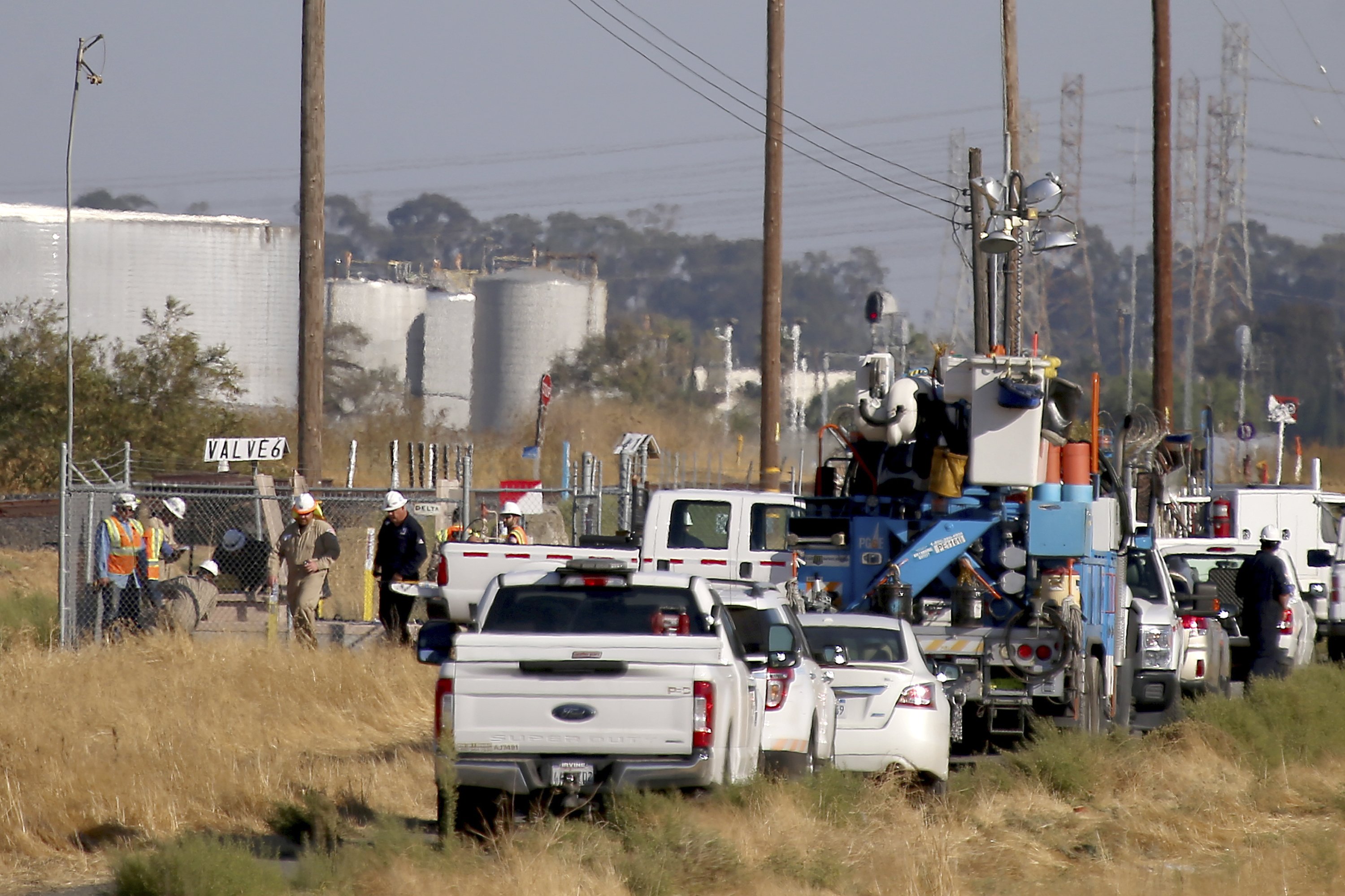 Evacuation lifted after California gas pipeline scare