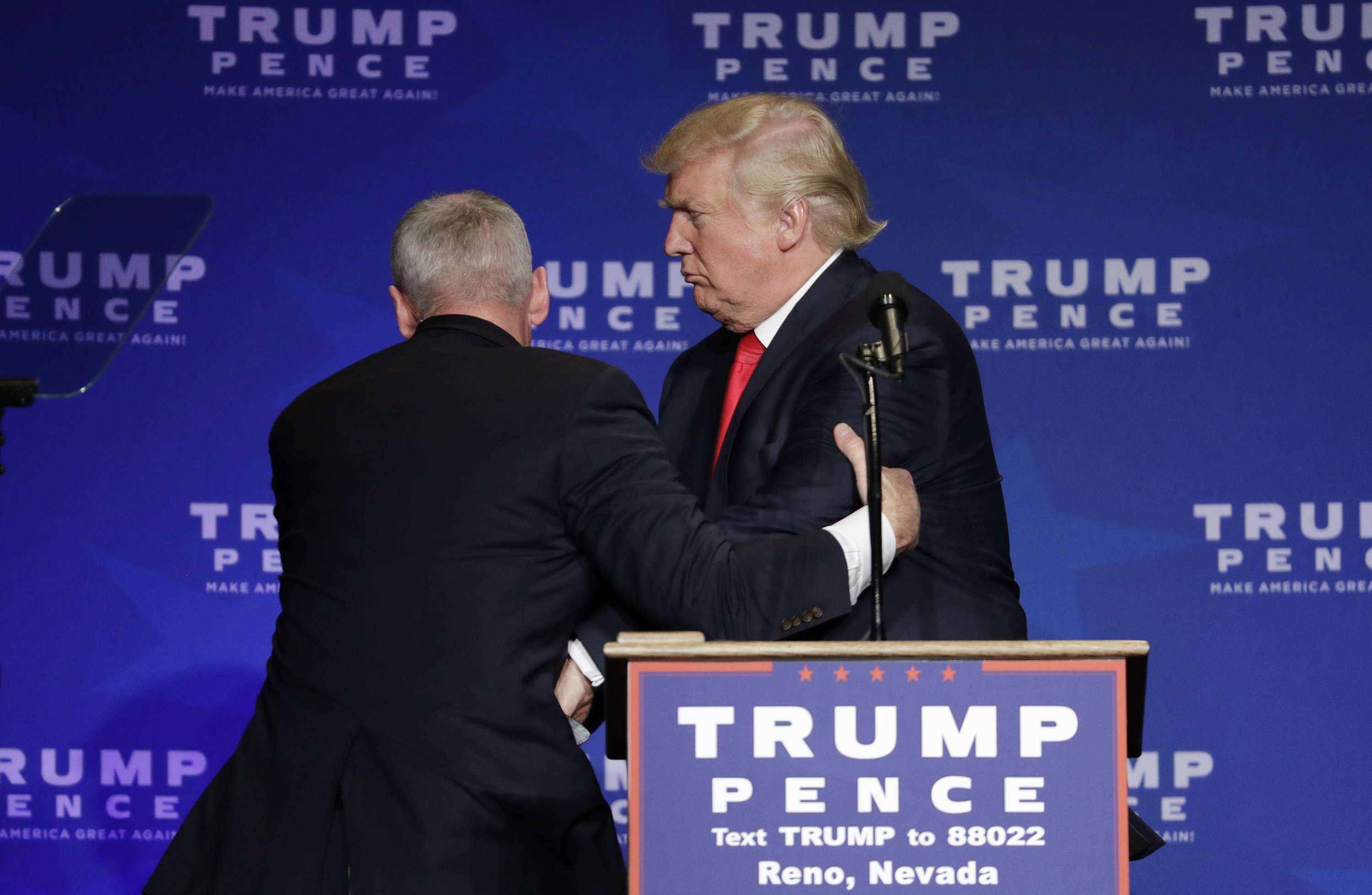 Trump pressing into Democratic territory in final days