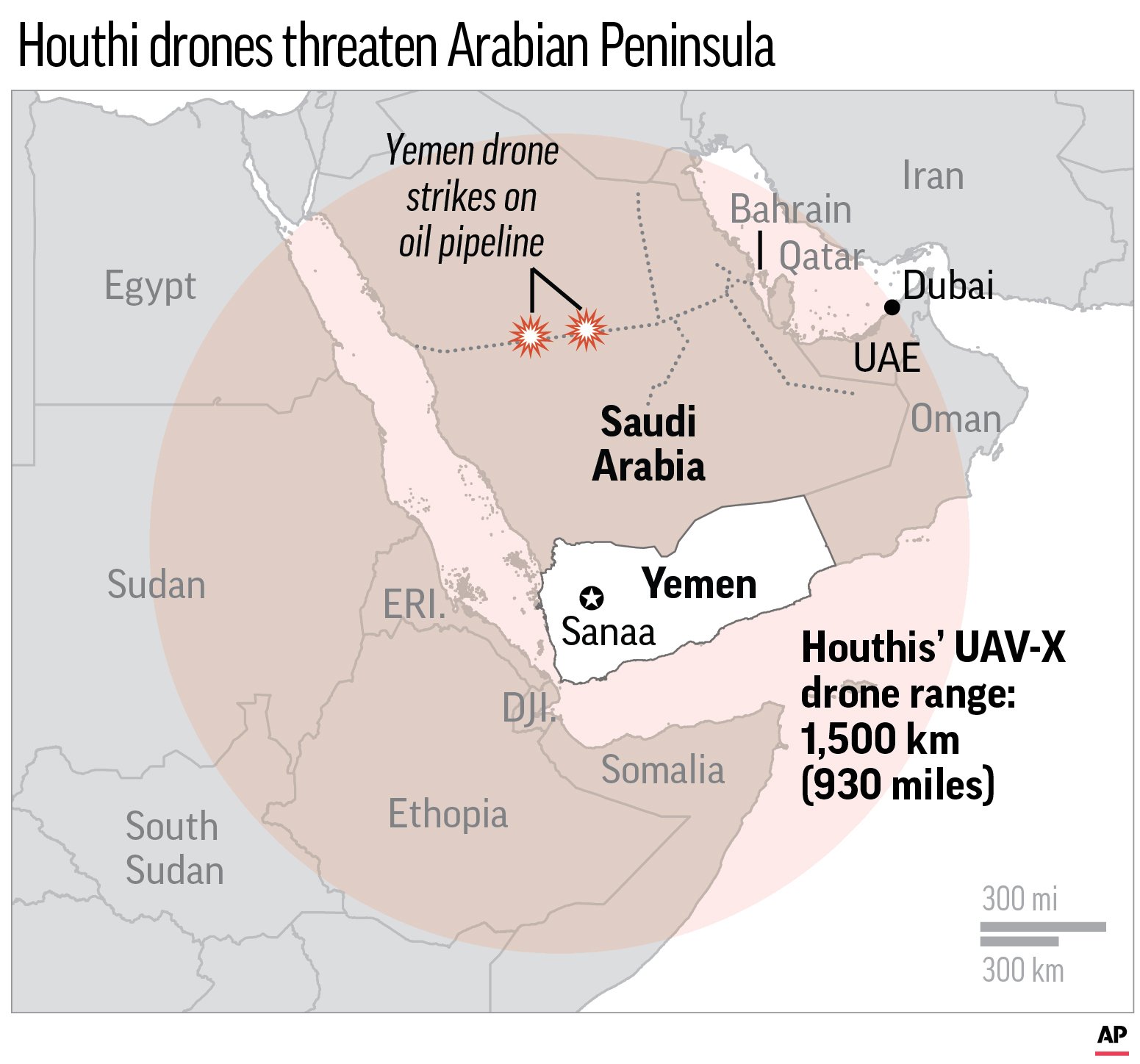 arabian desert location on map