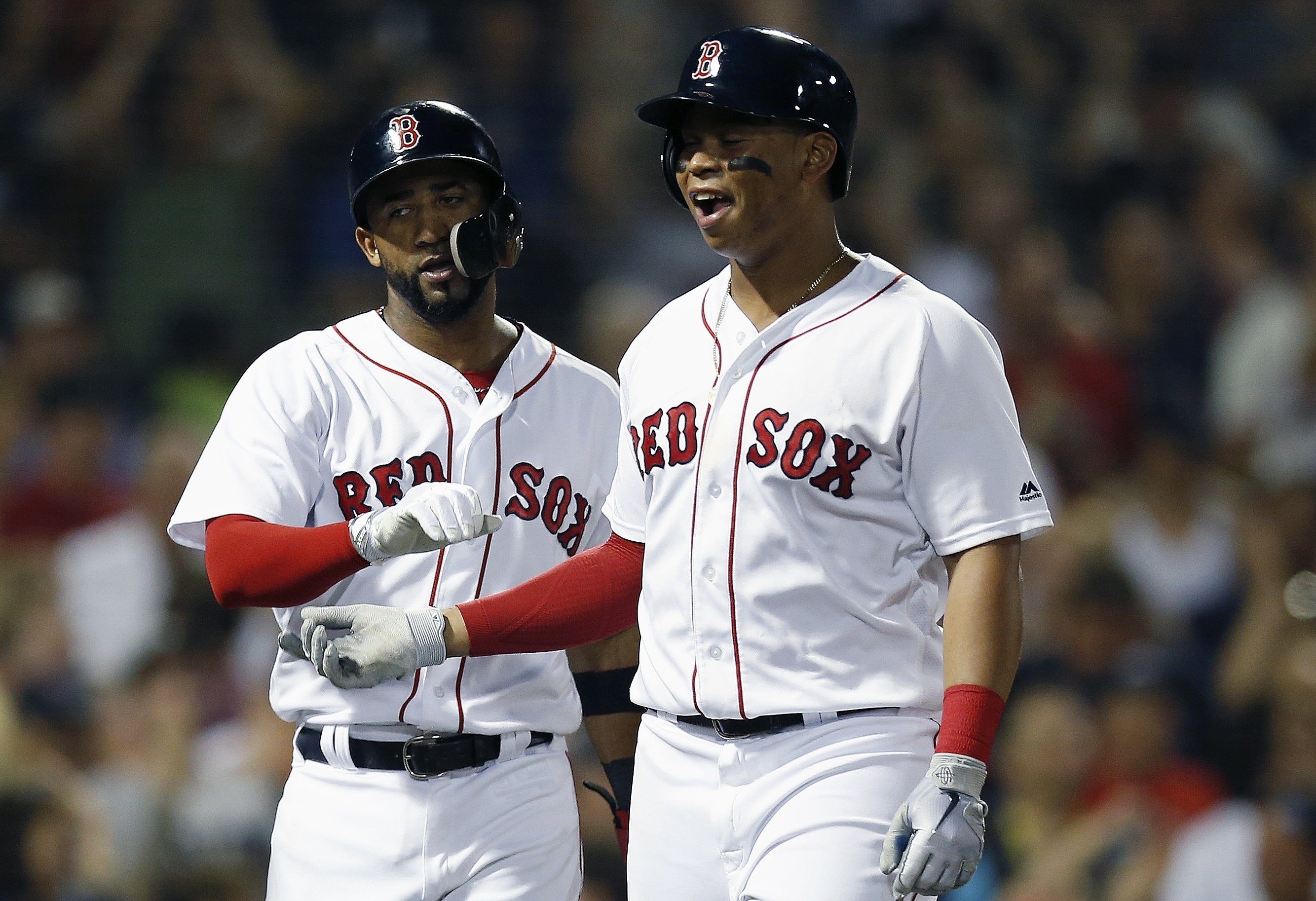 Red Sox Place B Devers On Dl With Strained Left Hamstring Ap News