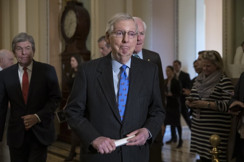 Mitch McConnell, John Cornyn, Roy Blunt