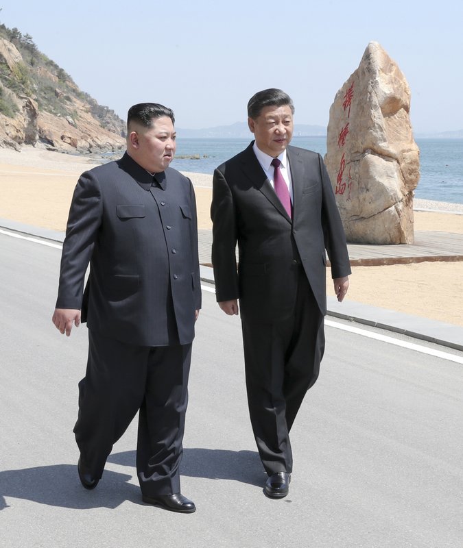 Kim Jong Un, Xi Jinping