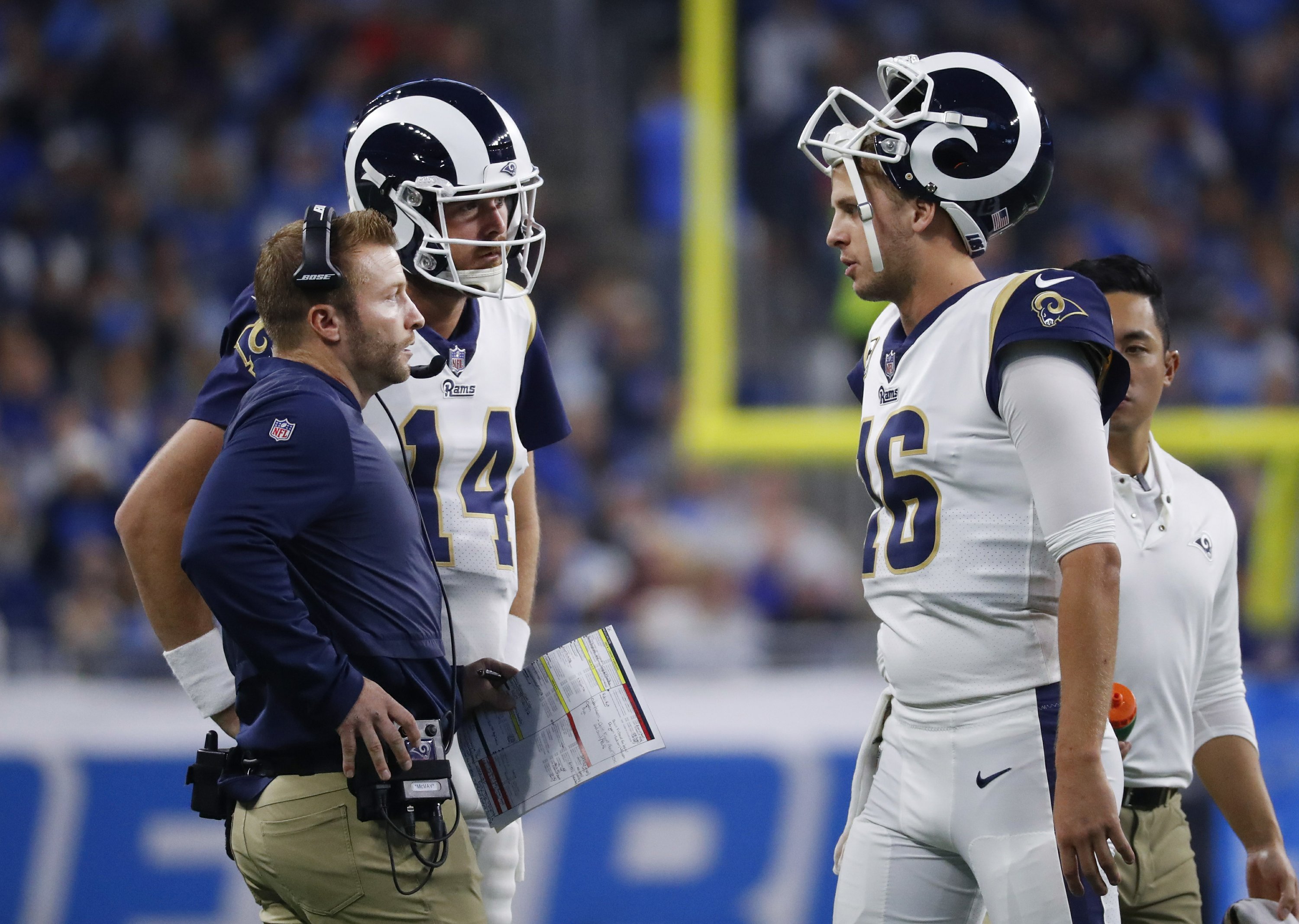 Los Angeles,NFL,NFL Playoffs,Jared Goff,California,Los Angeles Rams,Footbal...