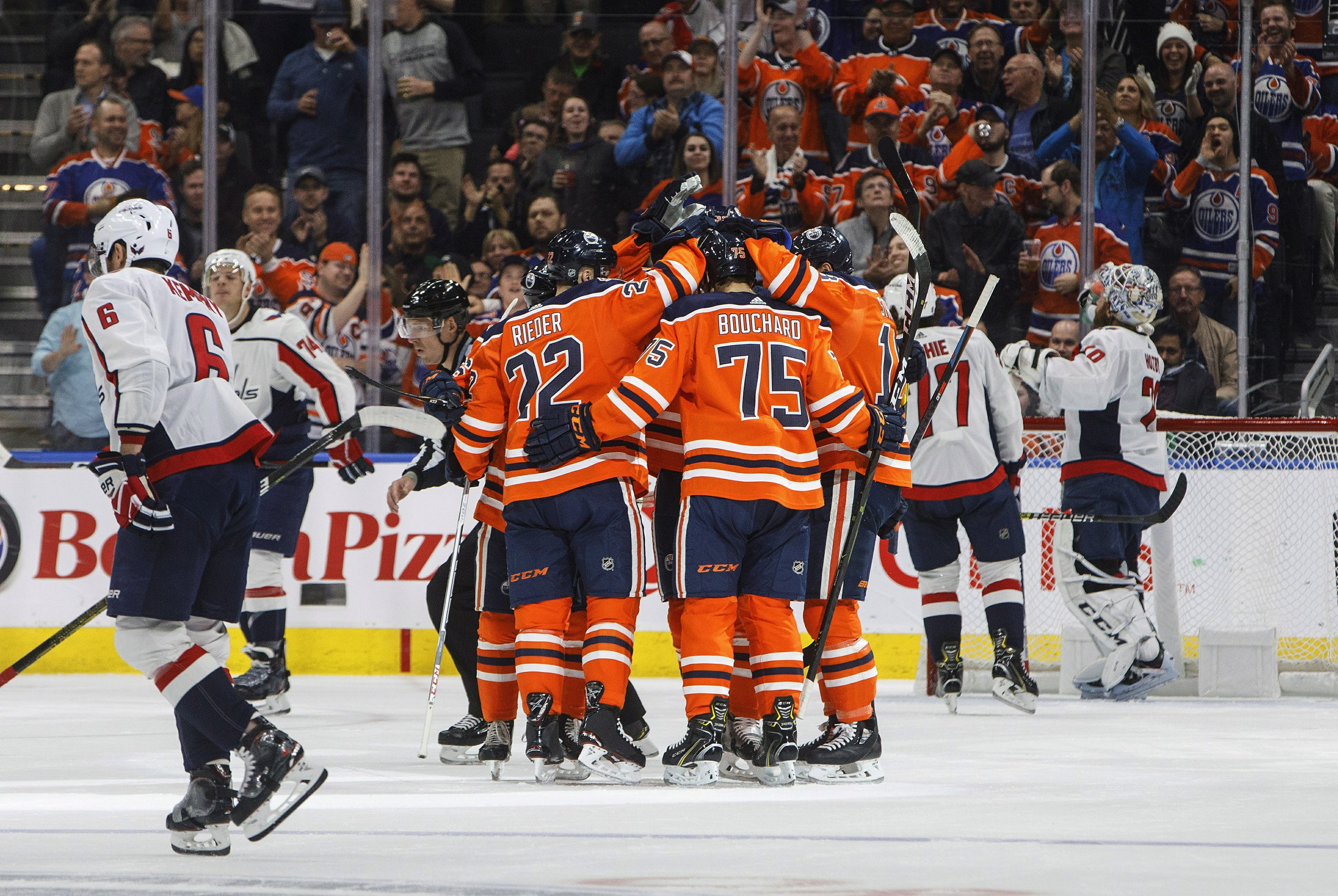 Bouchard gets 1st goal, Oilers beat Capitals 41 AP News