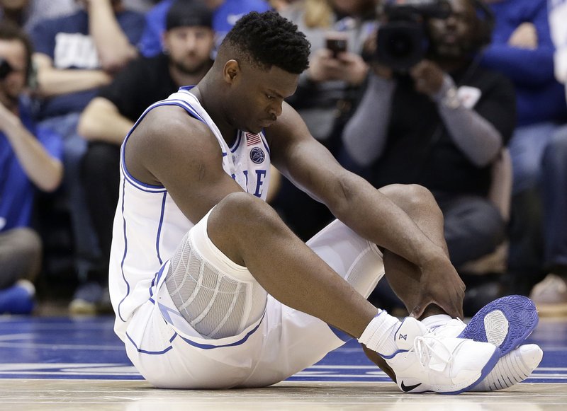 zion williamson paul george shoes